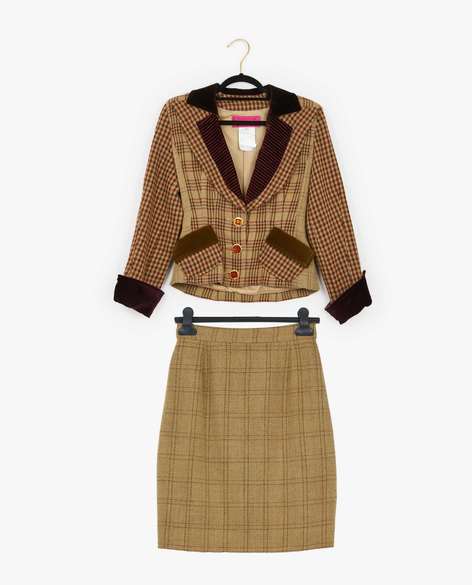 Christian Lacroix — Ensemble Christian Lacroix poches velours
