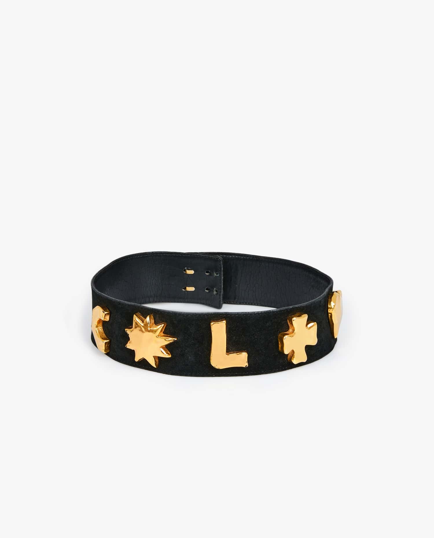 Christian Lacroix — Ceinture Christian Lacroix velours noir