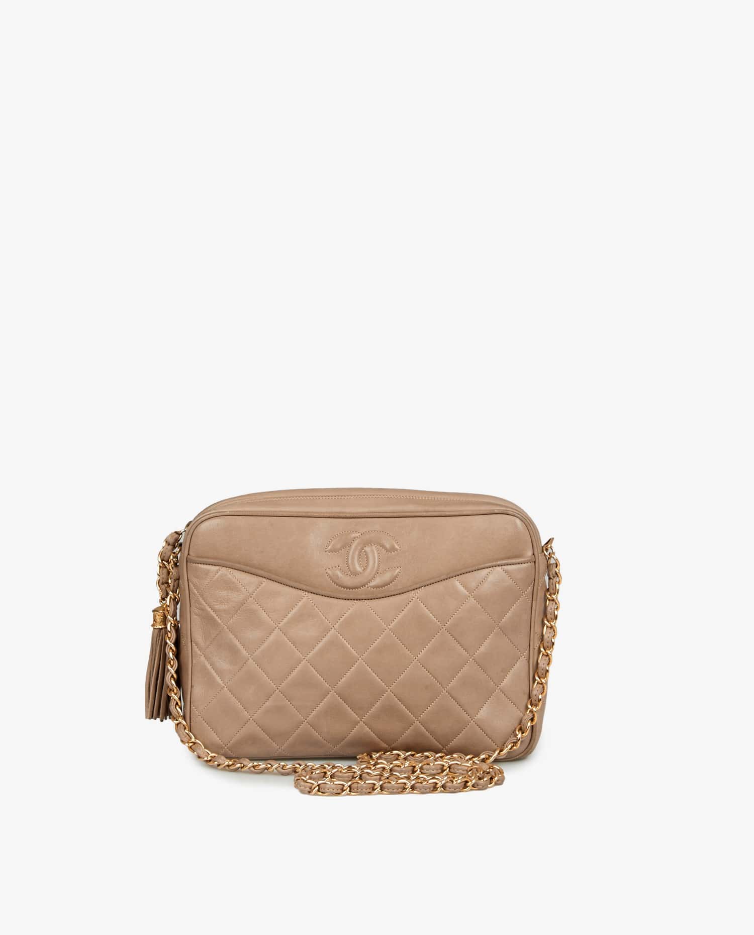 Chanel — Sac Chanel Caméra beige