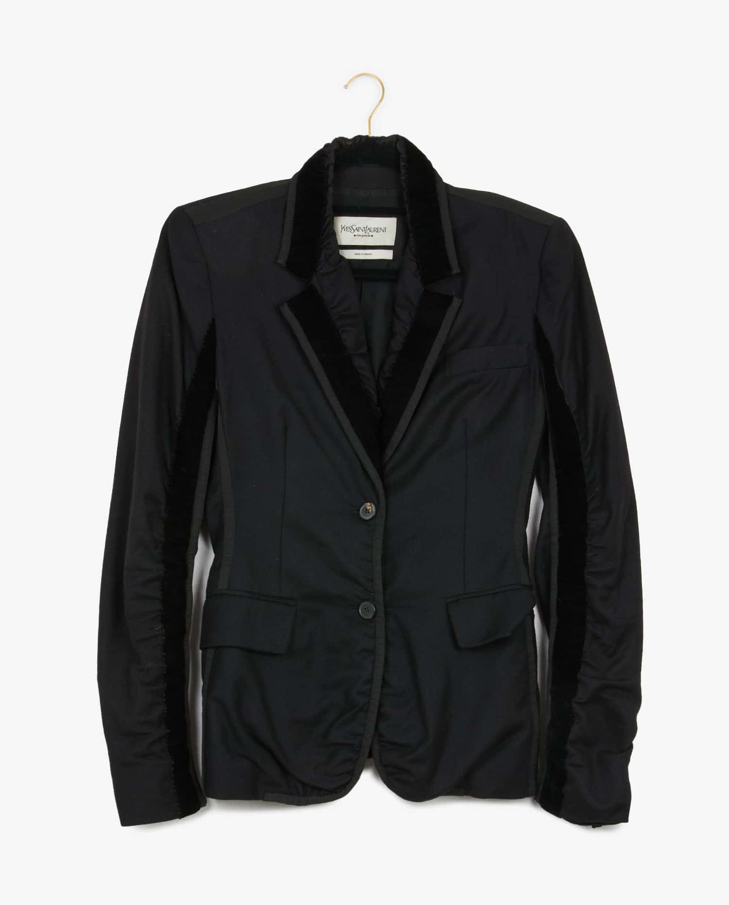 Yves Saint Laurent — Veste Yves Saint Laurent smoking velours