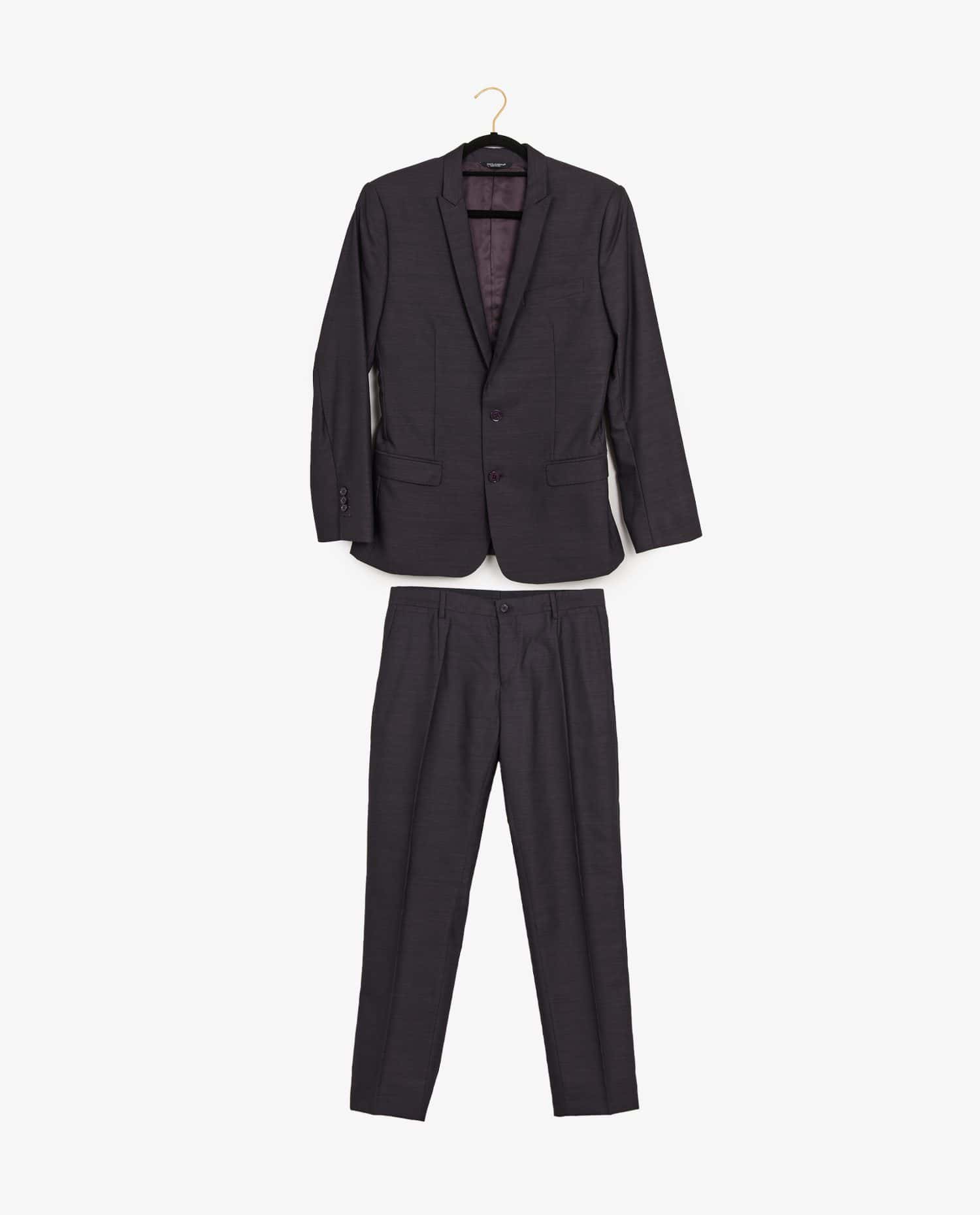 Dolce &amp; Gabbana — Costume prune Dolce &amp; Gabbana