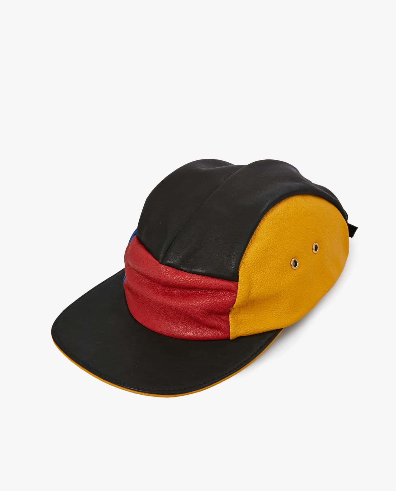 Enswear — Casquette Enswear cuir multicolore