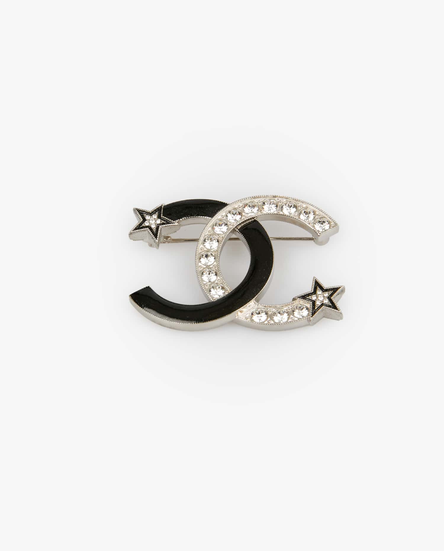 Chanel — Chanel stars and rhinestones brooch