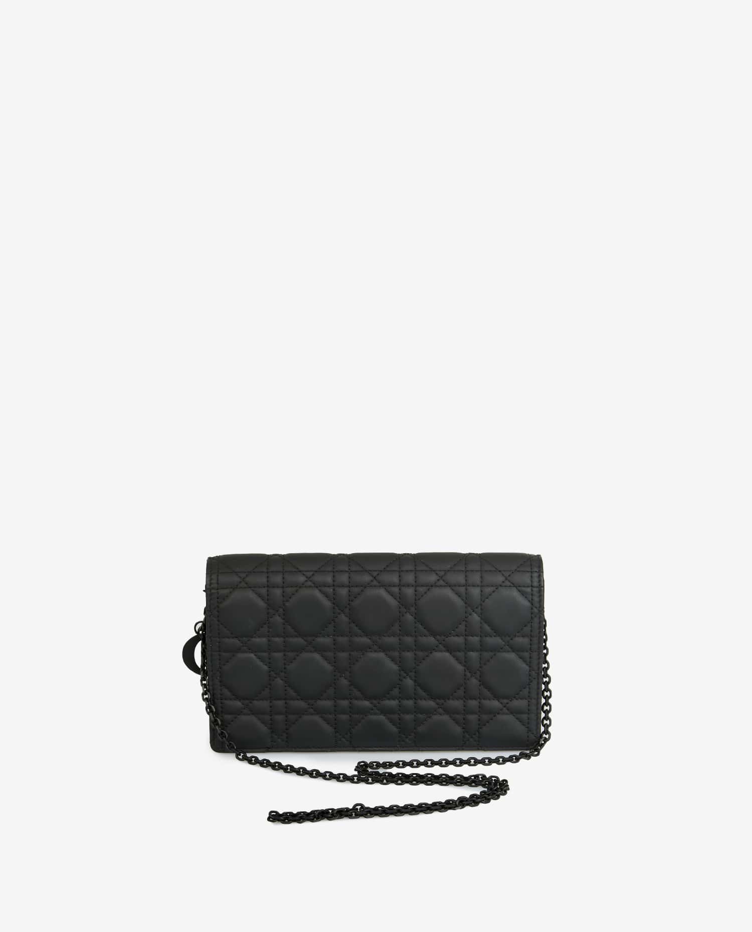 Christian Dior — Pochette Lady Dior so black