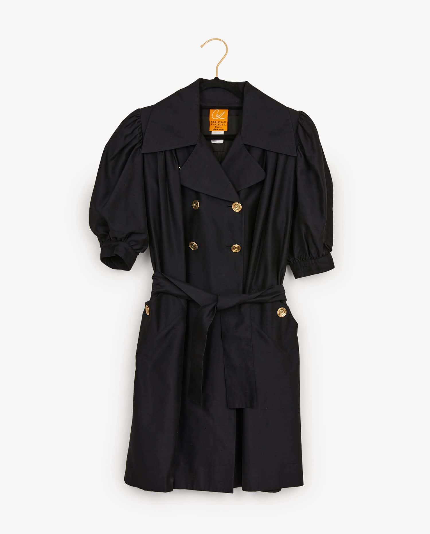 Christian Lacroix — Robe manteau Christian Lacroix soie