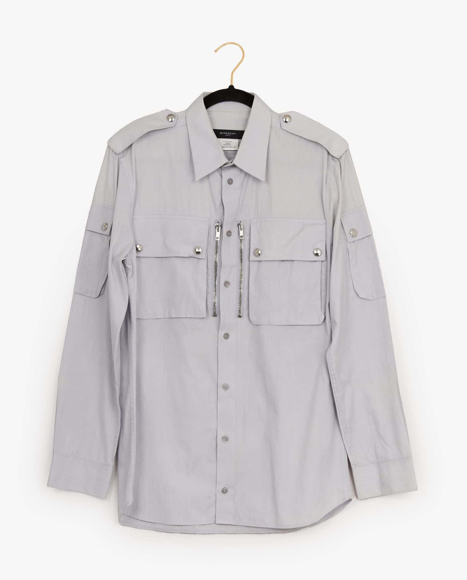 Givenchy — Chemise Givenchy coton gris