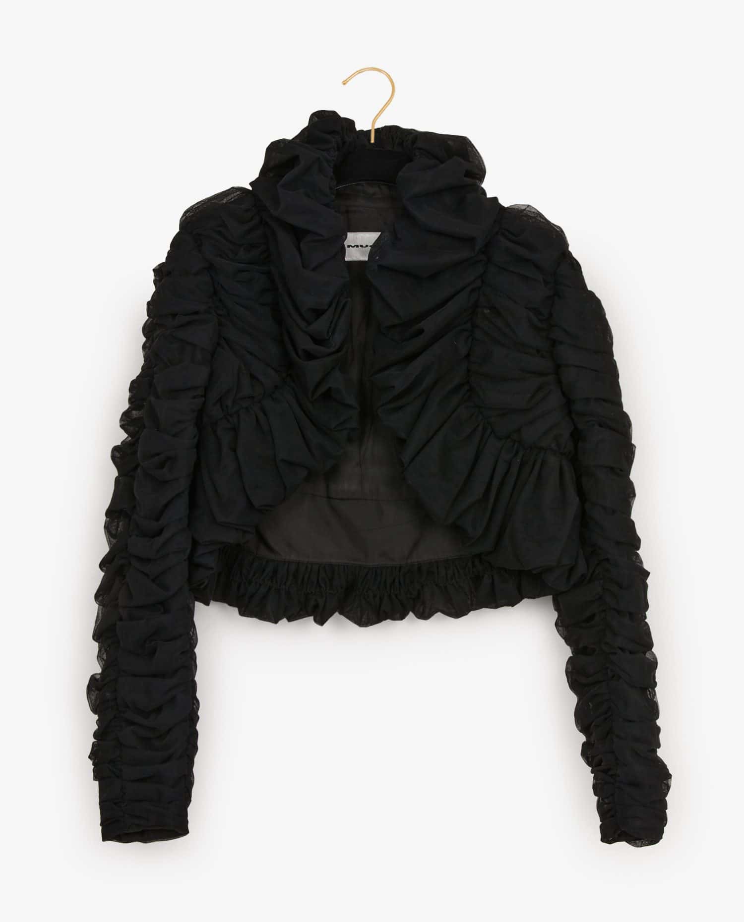 Thierry Mugler — Mugler Organza short jacket