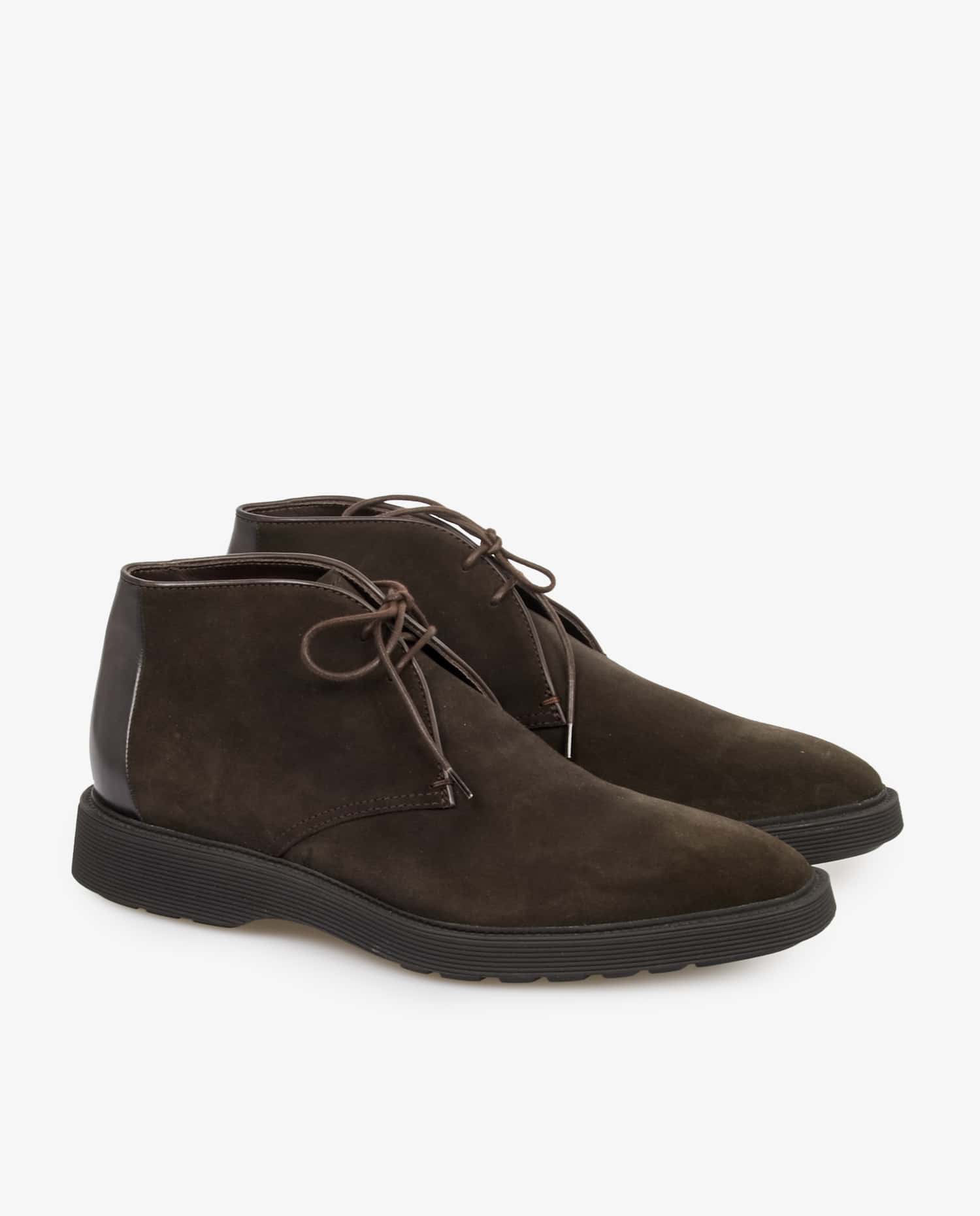 Berluti — Boots Berluti daim marron