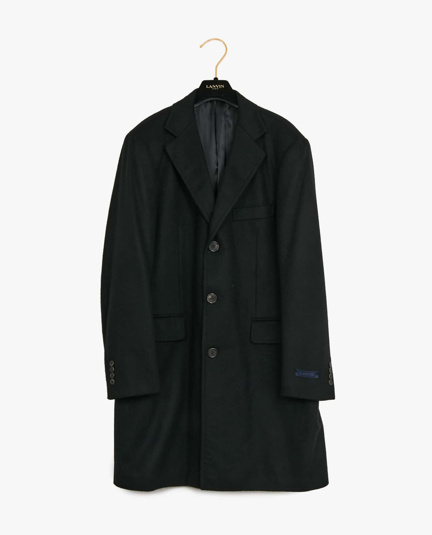 Lanvin — Caban Lanvin cachemire noir