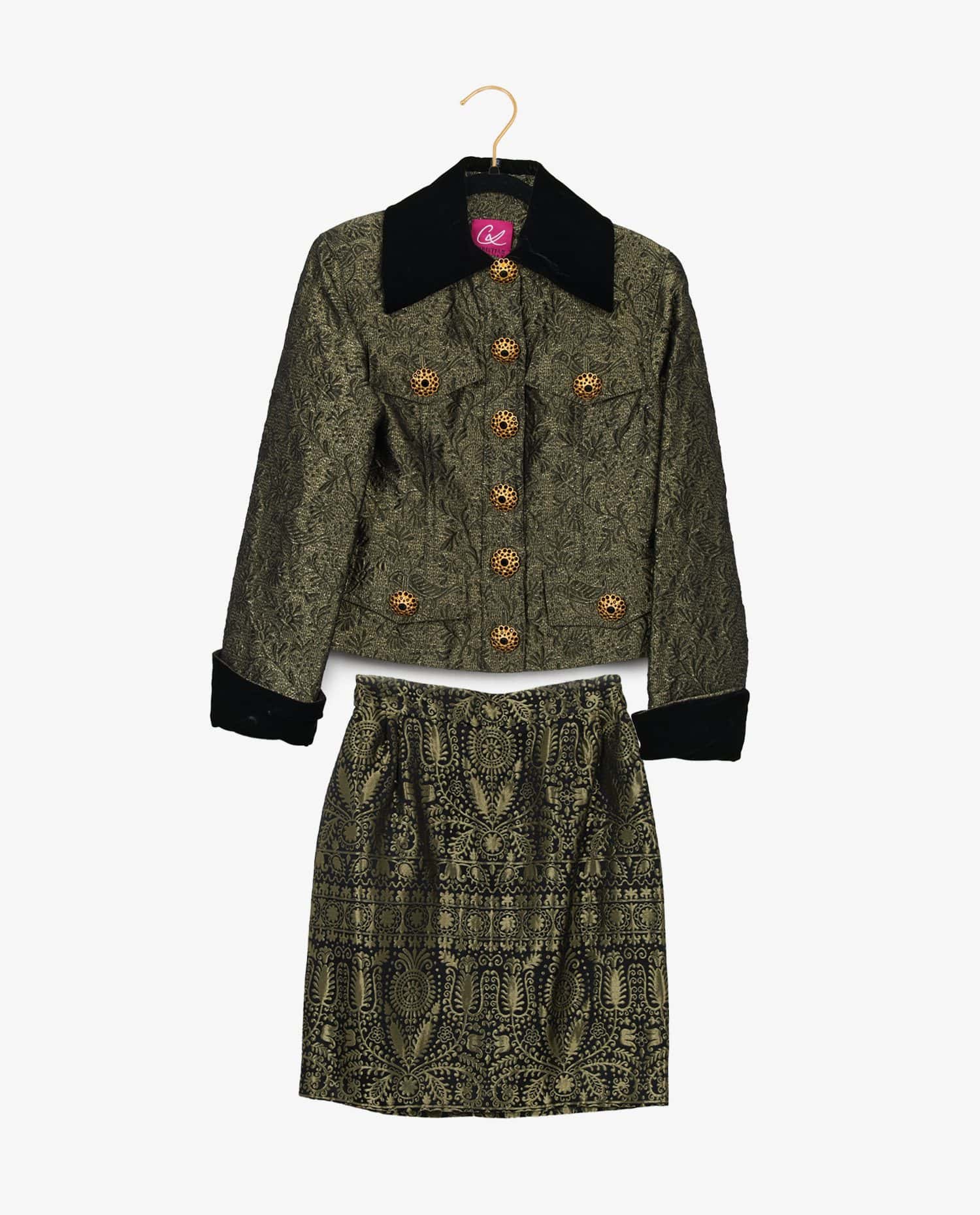 Christian Lacroix — Ensemble Christian Lacroix lamé