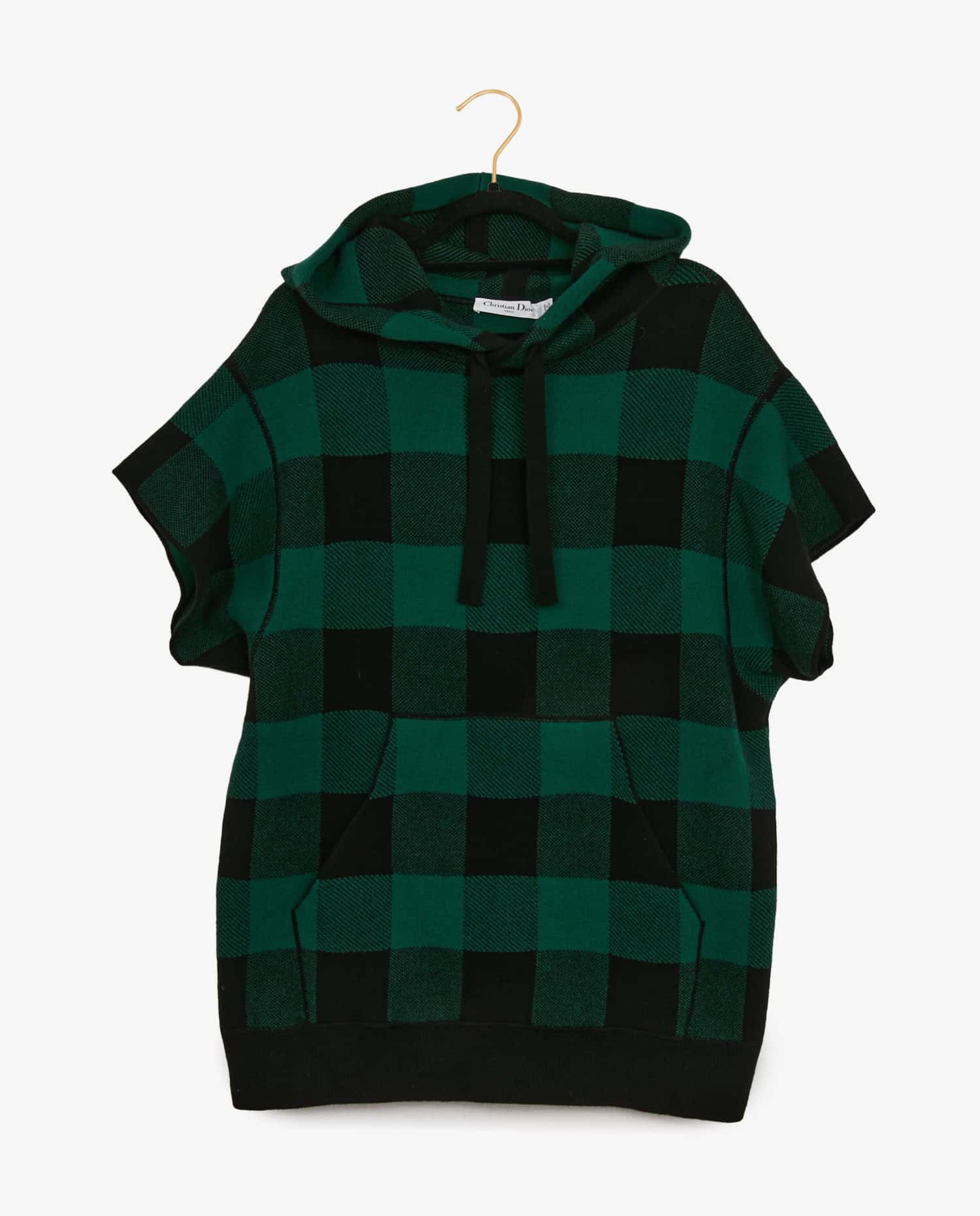 Christian Dior — Sweat oversize Dior à carreaux