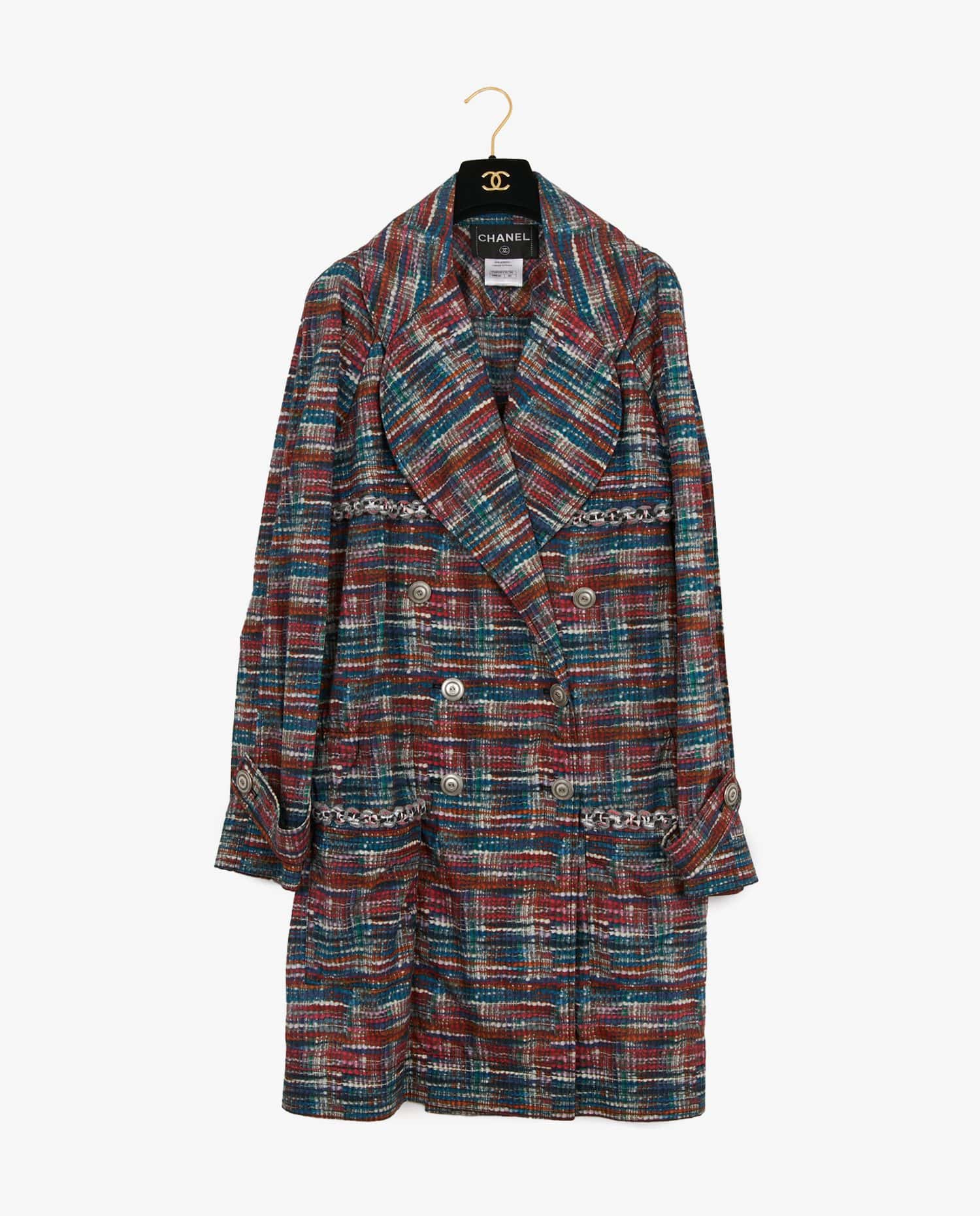Chanel — Imperméable Chanel multicolore