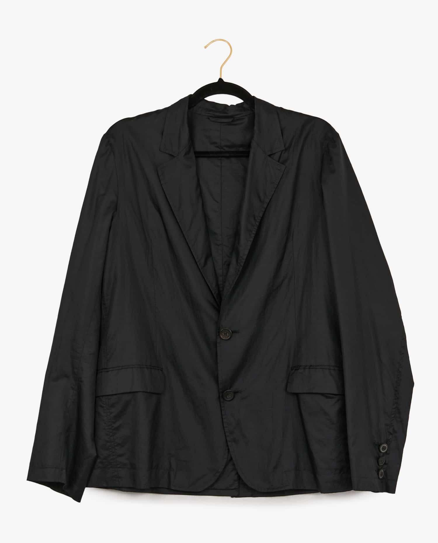 Lanvin — Veste Lanvin coton noir T48