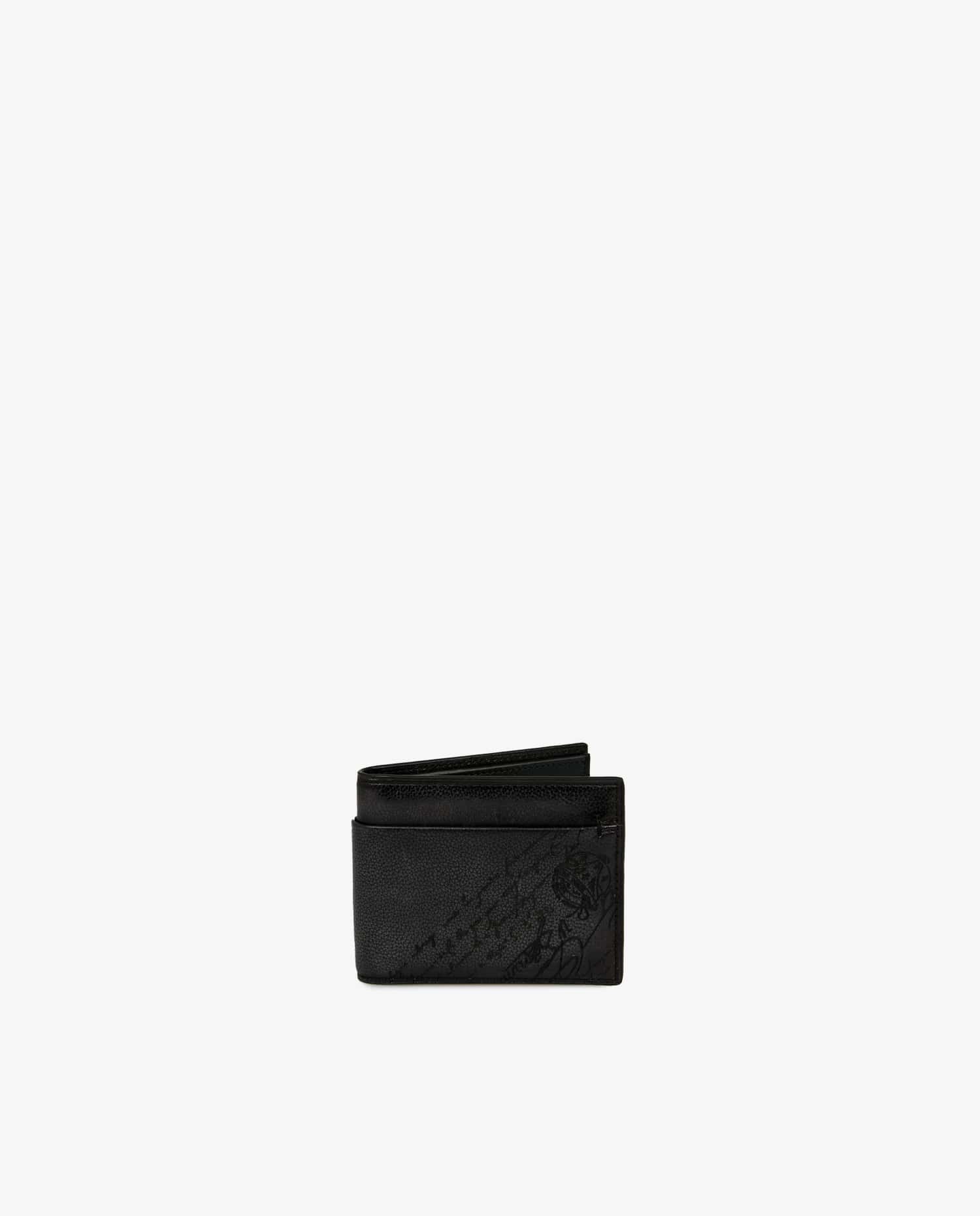 Berluti — Portefeuille Berluti Compact Makore en cuir Scritto