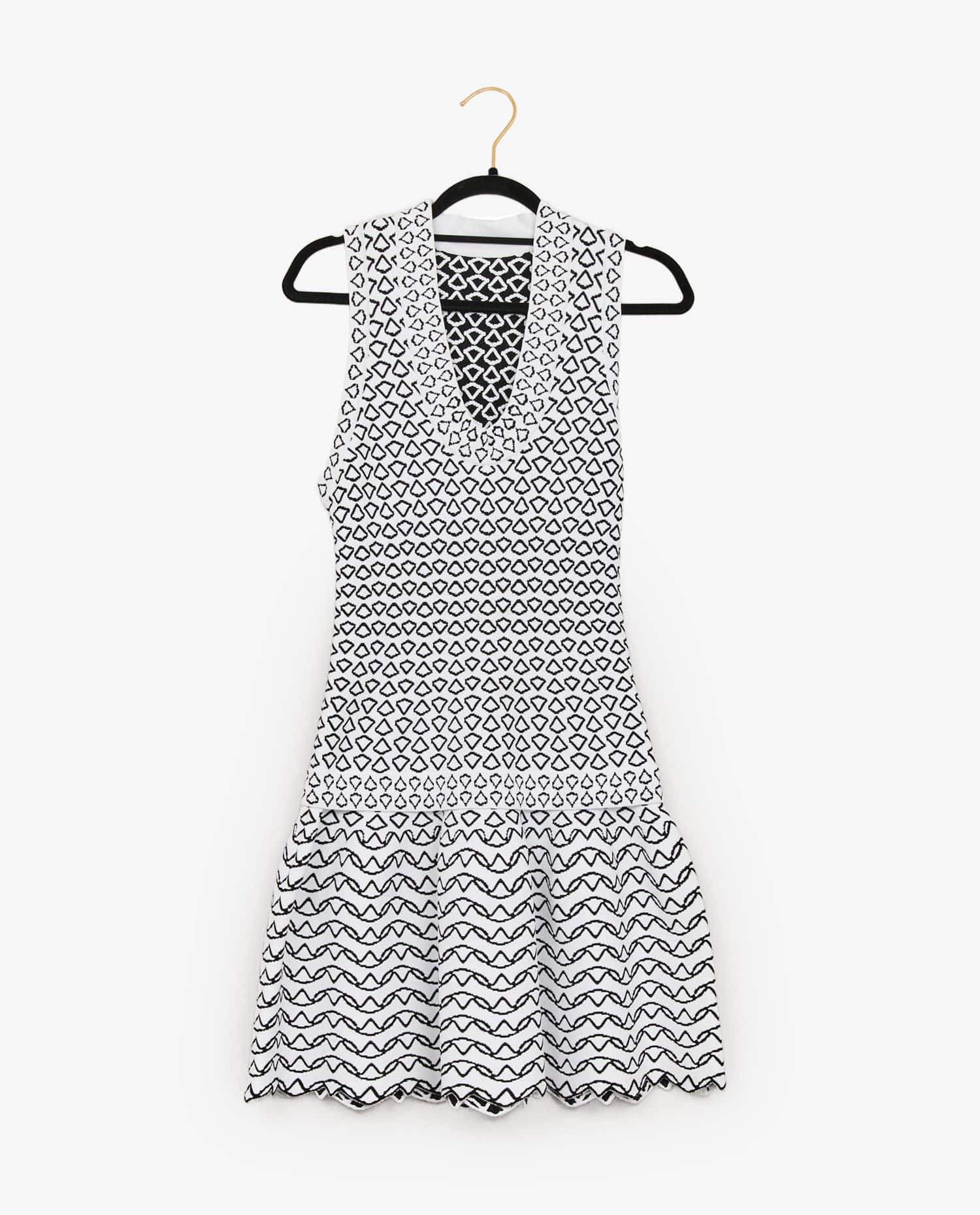 Alaia — Robe Alaia bicolore
