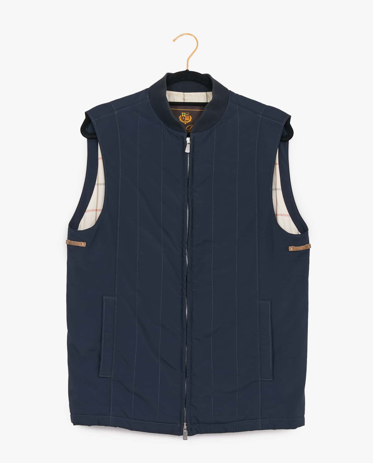 Loro Piana — Veste sans manches Loro Piana bleu