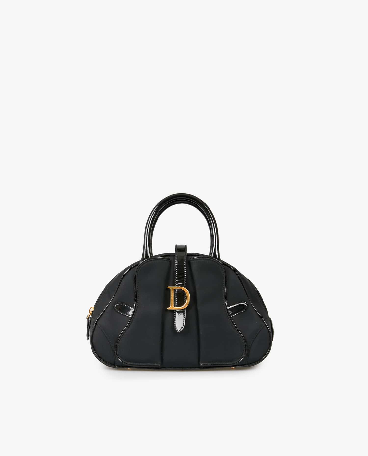 Christian Dior — Mini sac Bowling Christian Dior noir