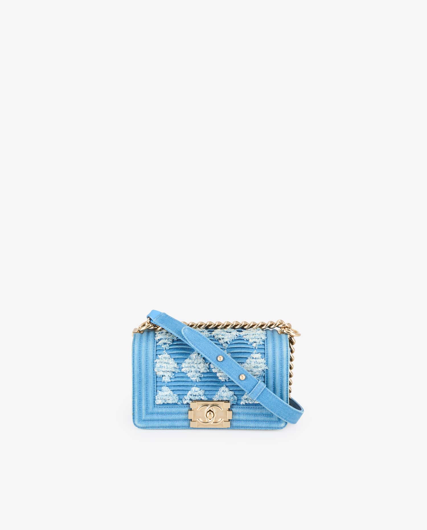 Chanel — Boy Chanel denim PM bag