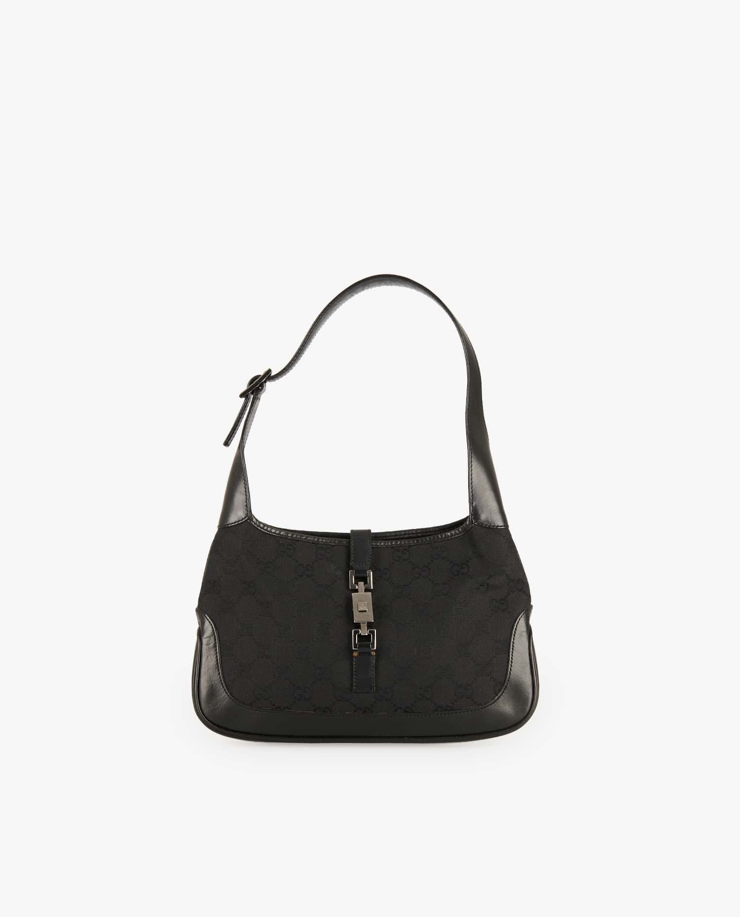 Gucci — Gucci Jackie bag vintage black canvas