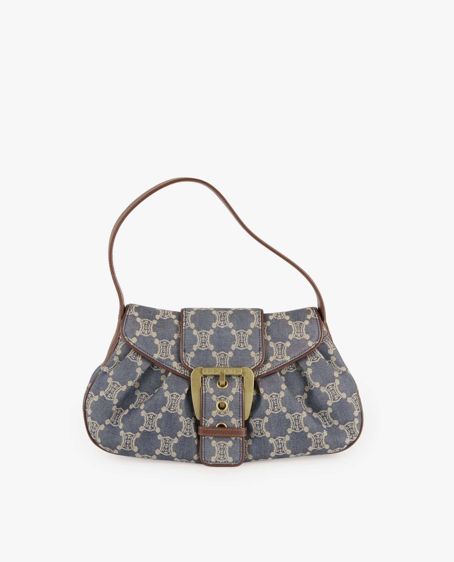 Celine — Sac à main Triomphe denim Celine