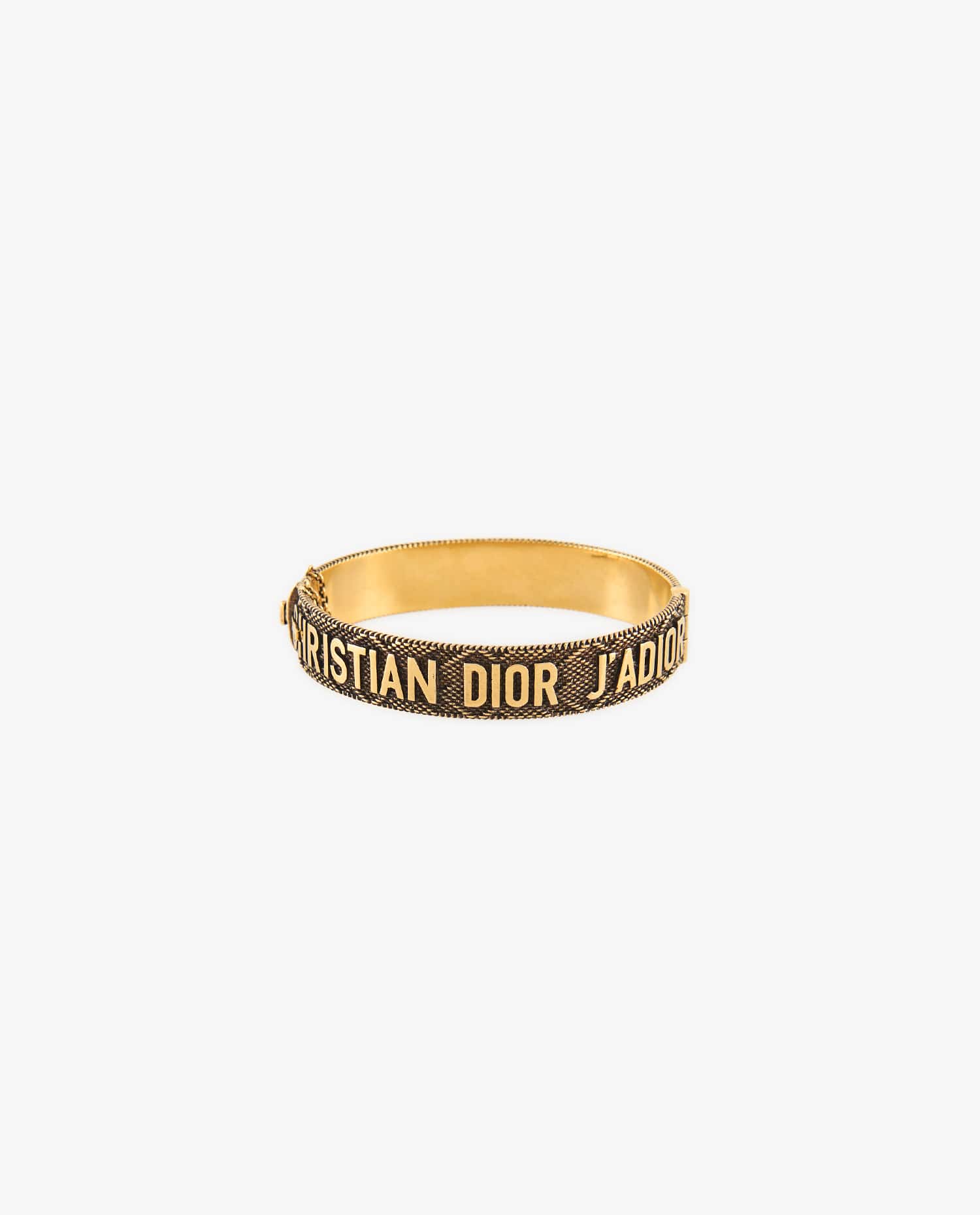 Christian Dior — Bracelet Christian Dior Jadior or vieilli