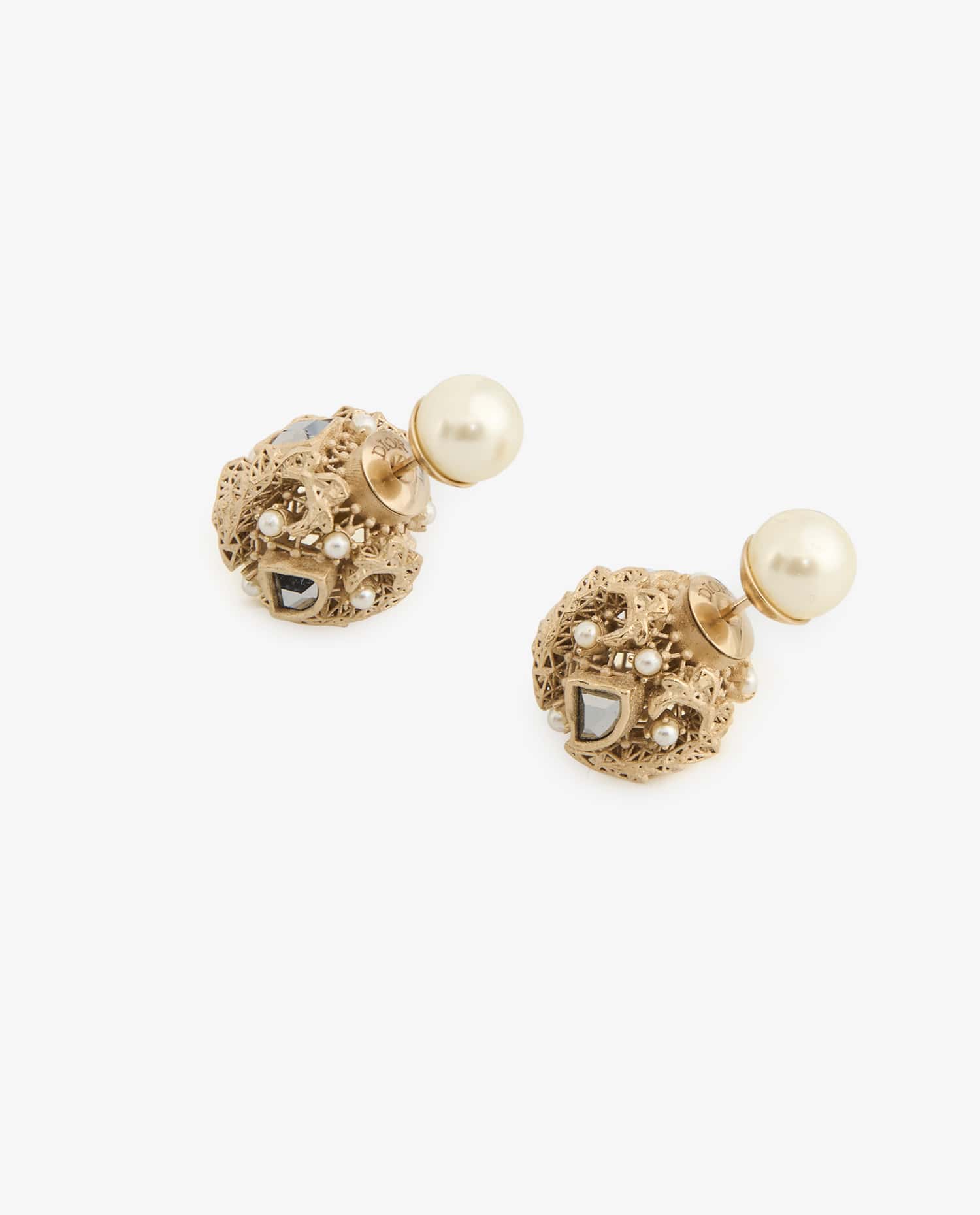 Christian Dior — Tribales Dior perles et métal mat