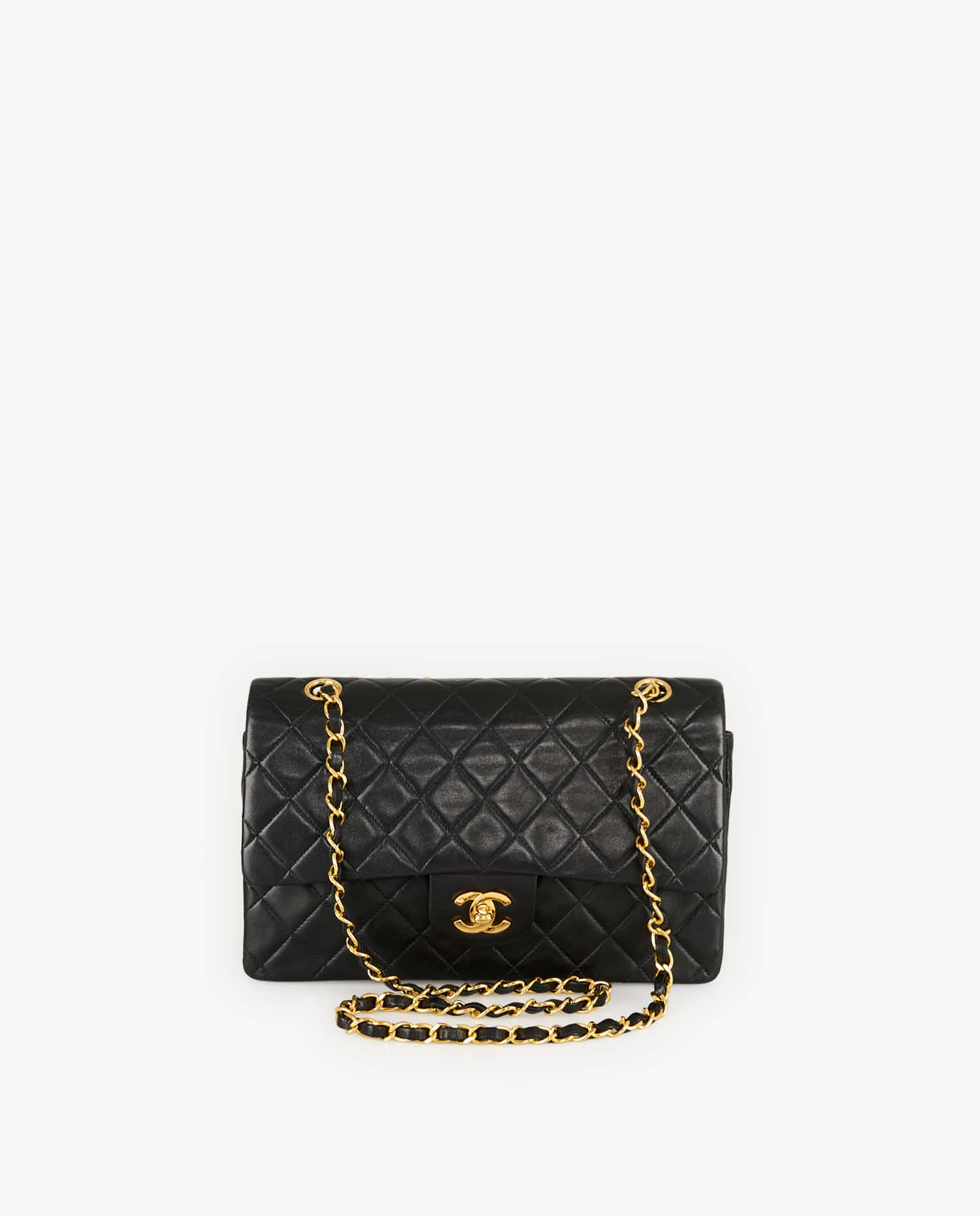 Chanel — Chanel Timeless 25cm Bag black leather