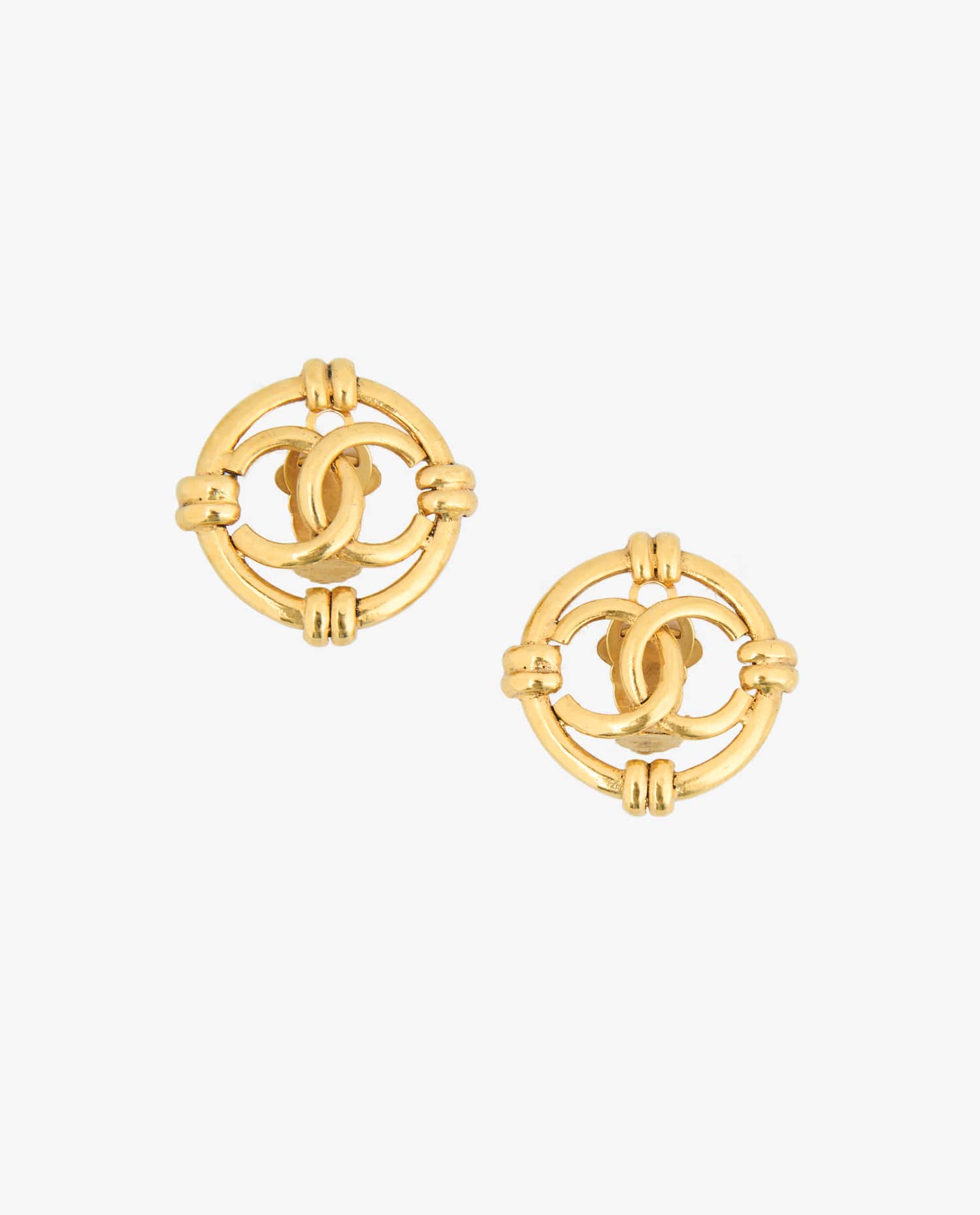 Chanel — Clips dorés Chanel vintage