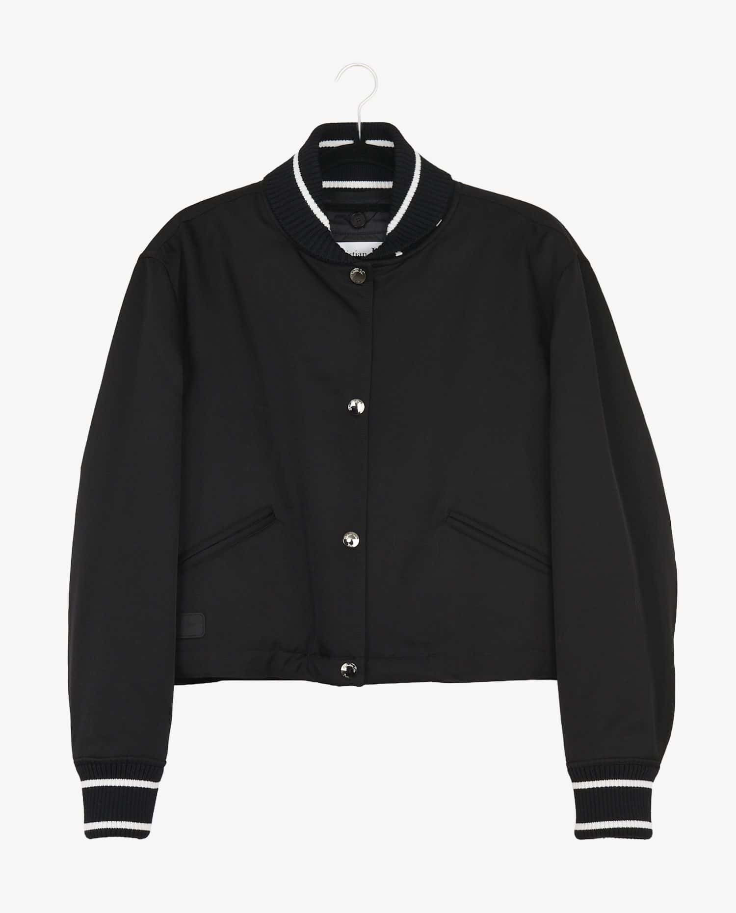 Christian Dior — Bomber Dior noir doublé