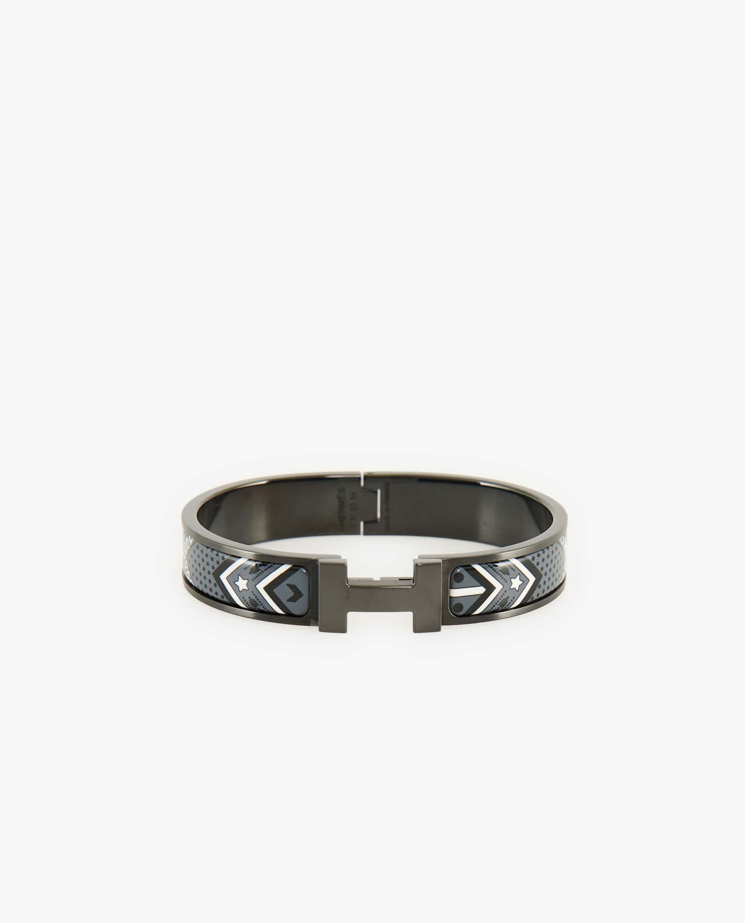 HERMÈS — Bracelet Clic H Hermès "So Black"