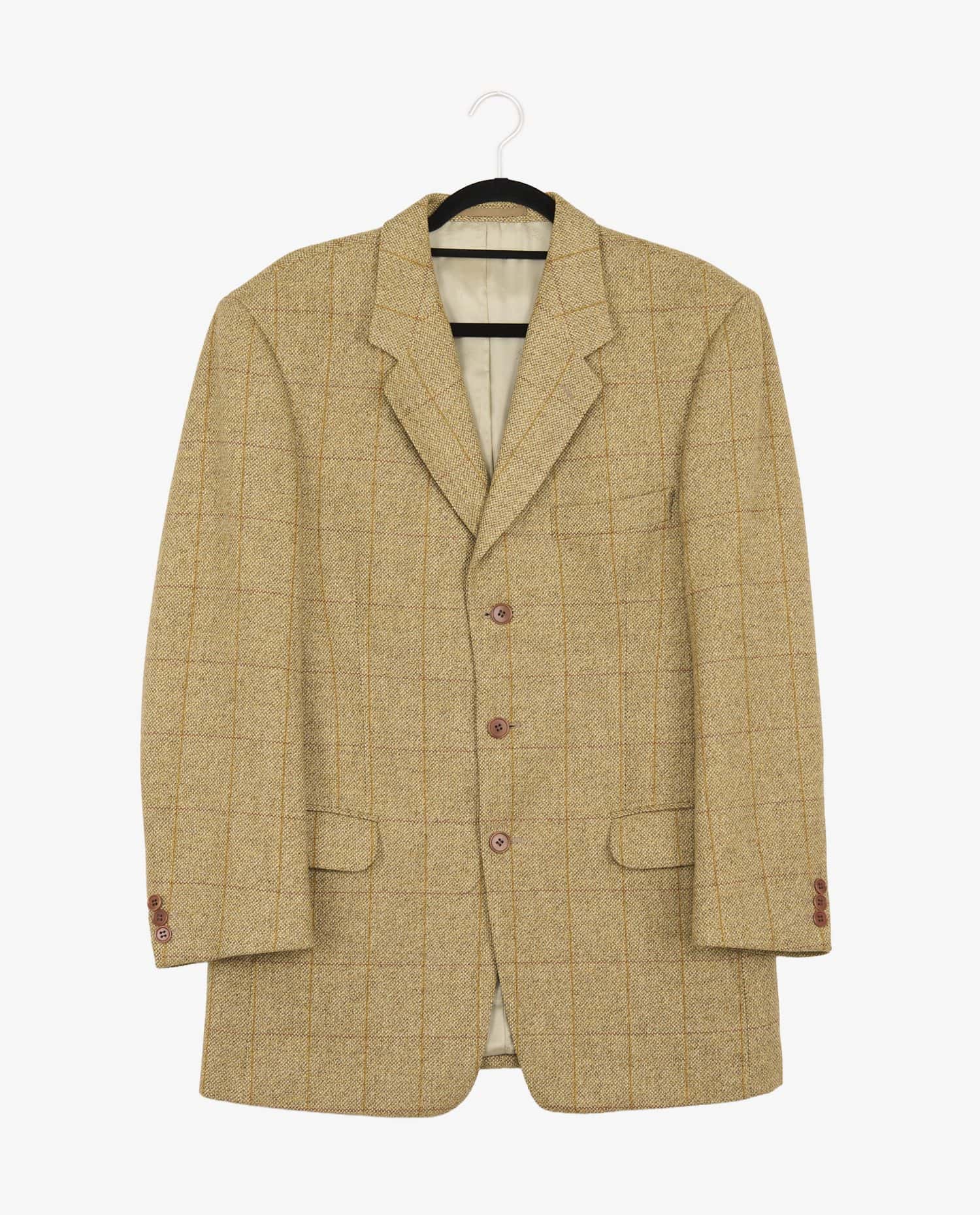 Pierre Cardin — Pierre Cardin vintage beige wool jacket