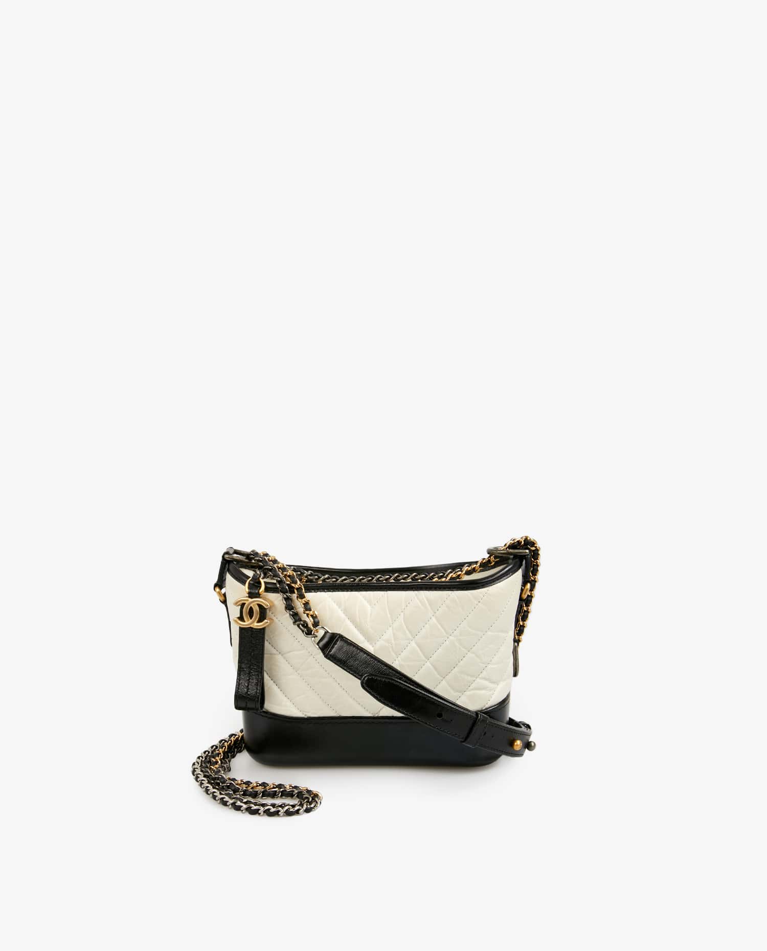 Chanel — Sac Gabrielle Chanel cuir bicolore