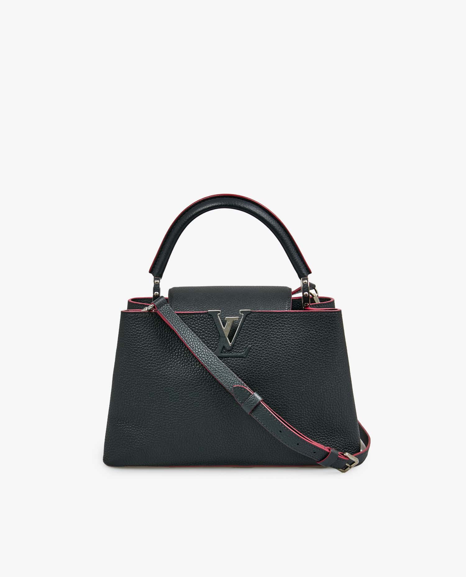 Louis Vuitton — Louis Vuitton GM navy blue Capucines bag