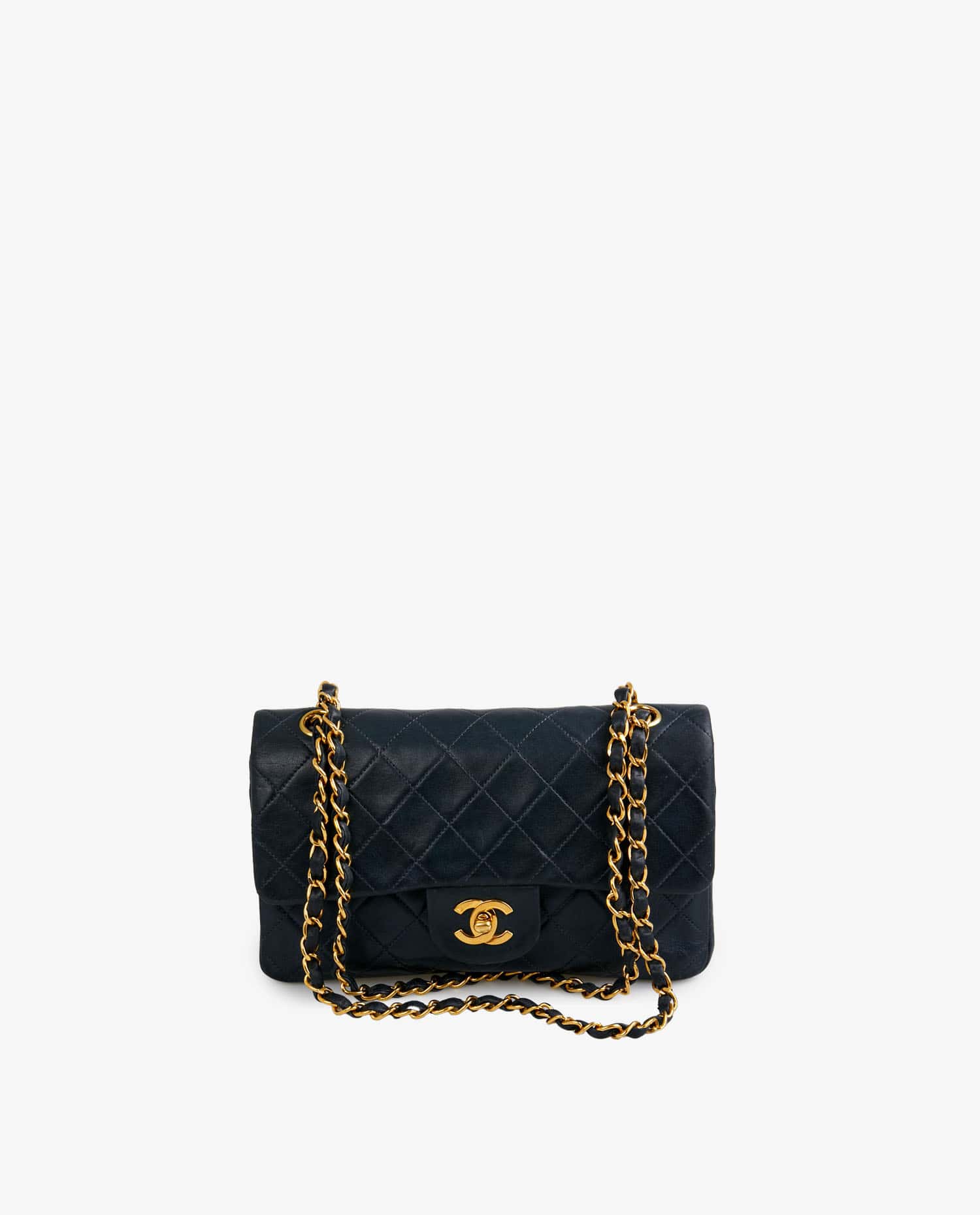 Chanel — Sac Classique 23cm Chanel bleu marine