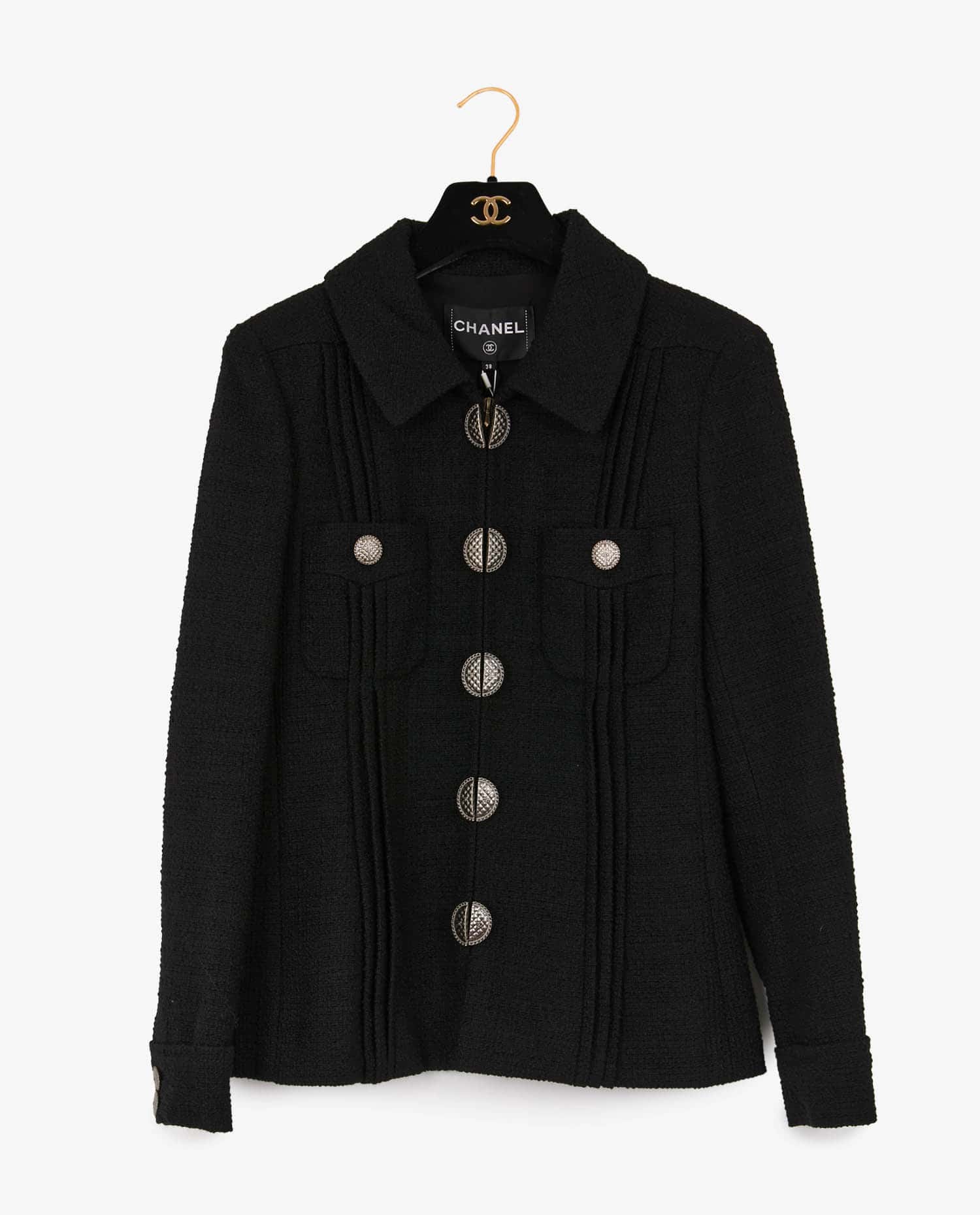Chanel — Chanel "Coco Cuba" Black Tweed Jacket