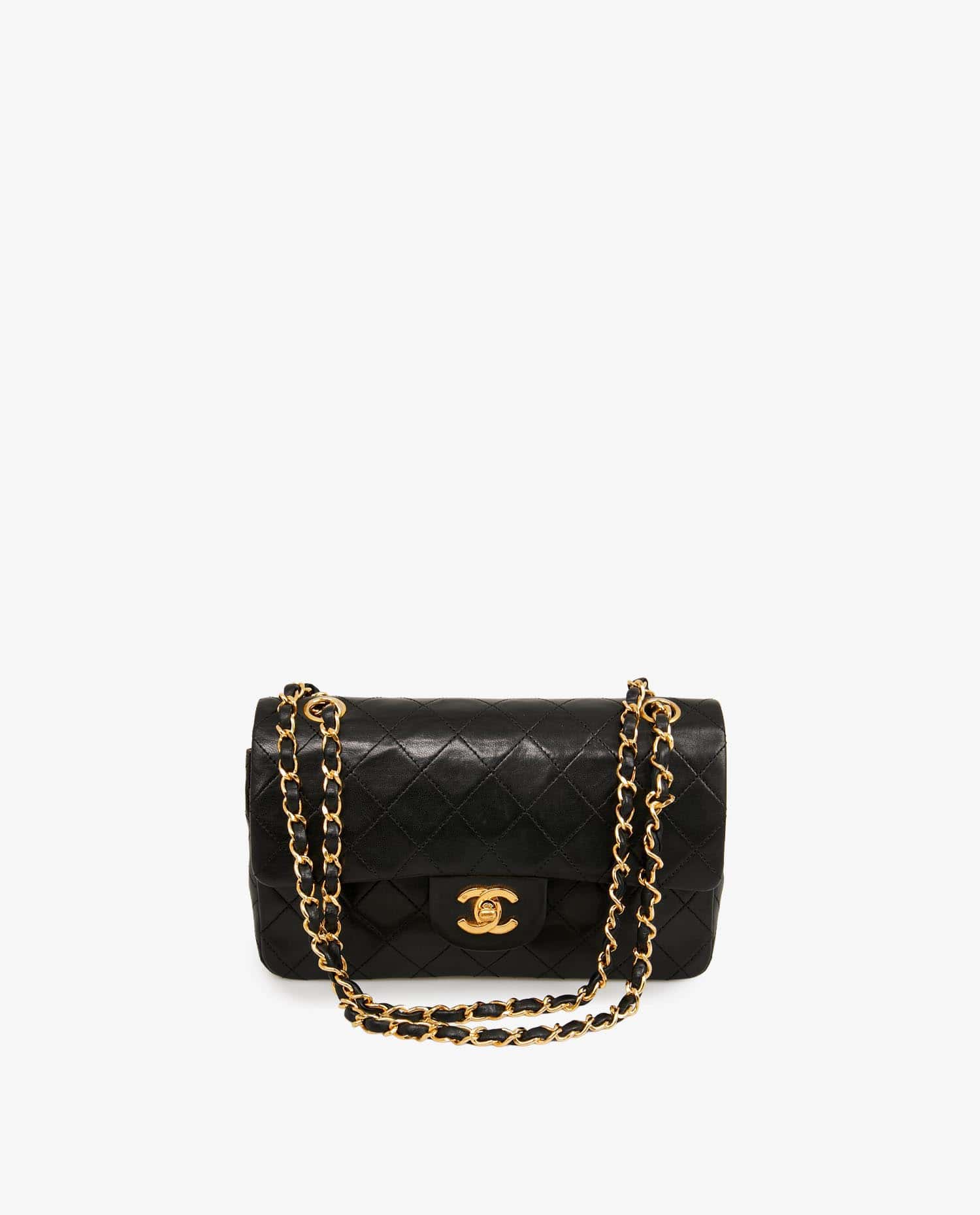 Chanel — Timeless 23cm vintage noir Chanel