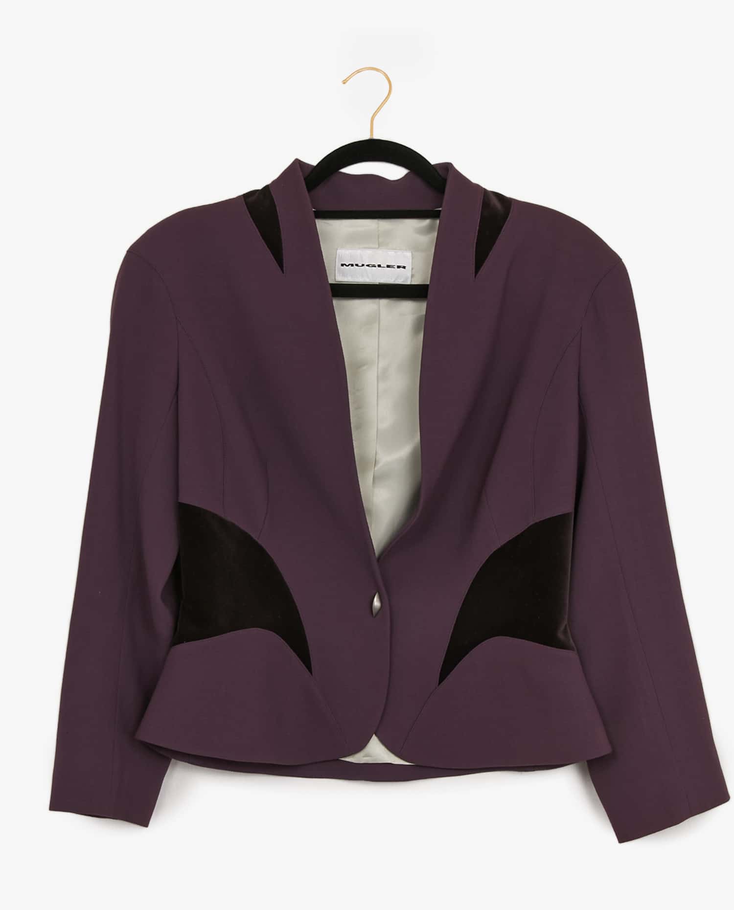 Thierry Mugler — Veste Thierry Mugler vintage violette