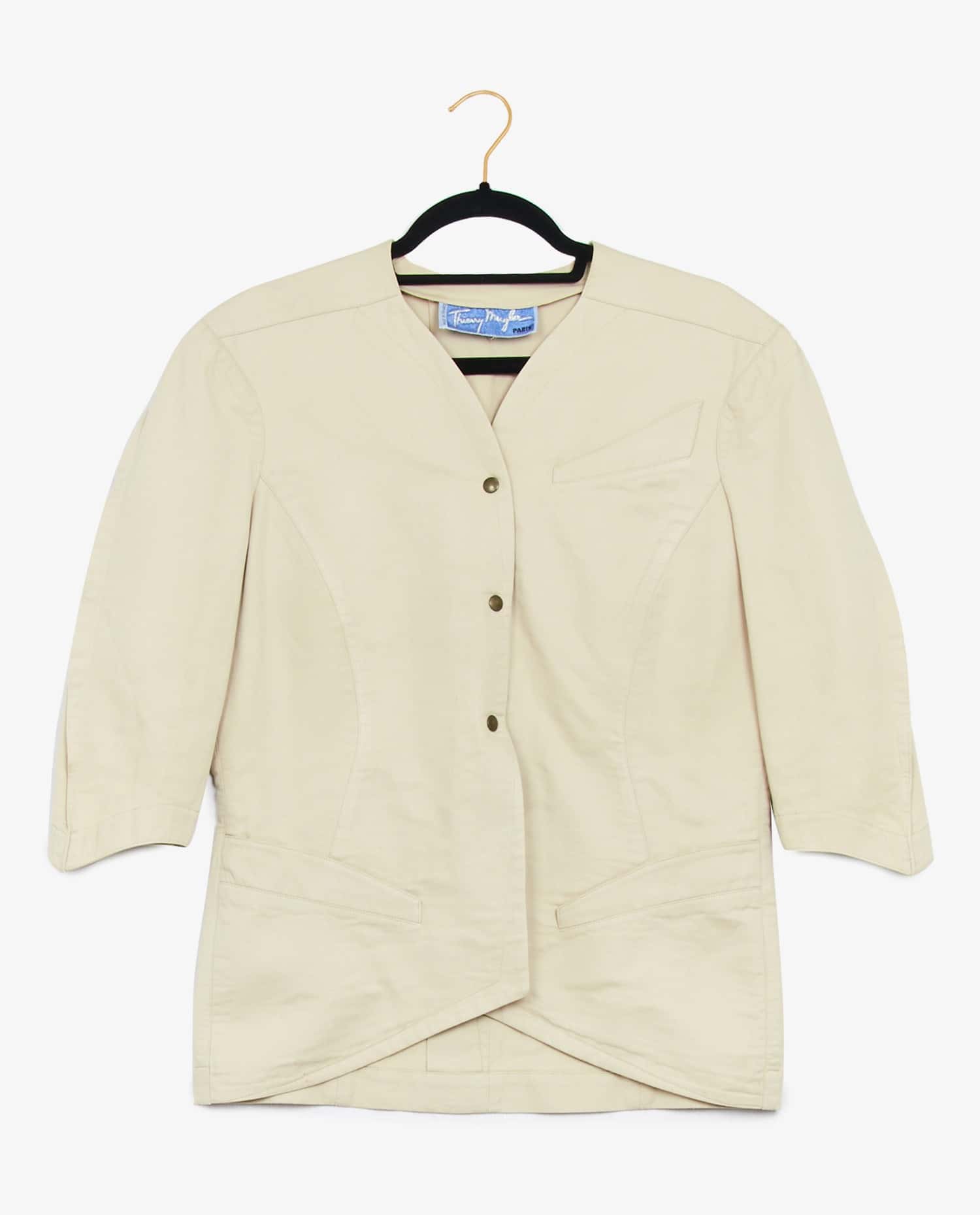 Thierry Mugler — Veste beige Thierry Mugler
