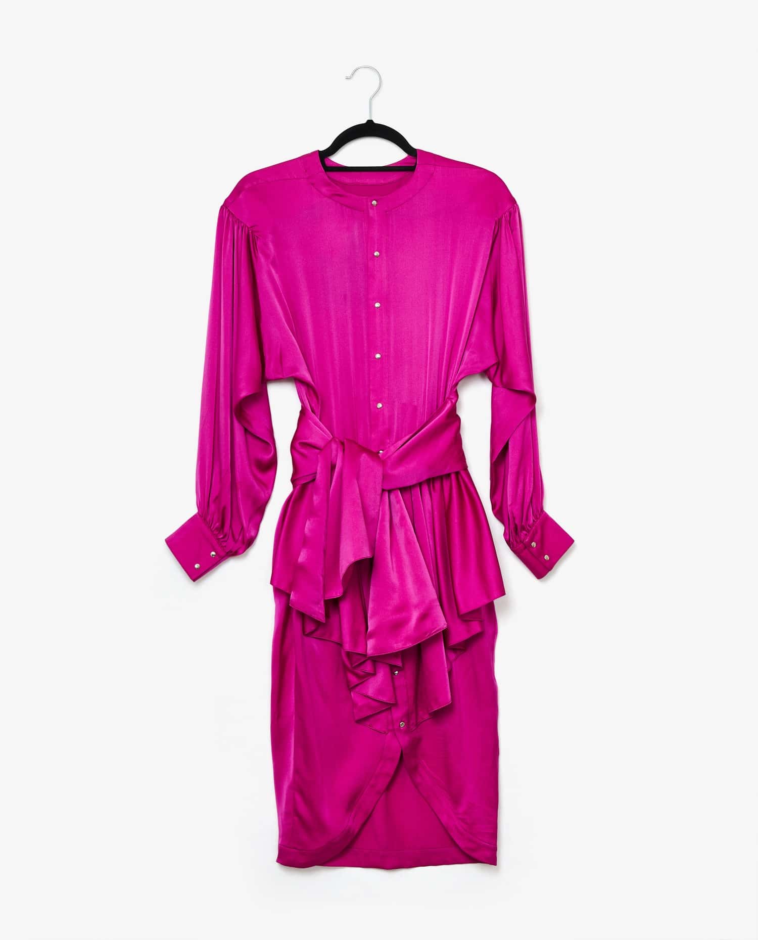 Thierry Mugler — Robe Thierry Mugler soie fuschia