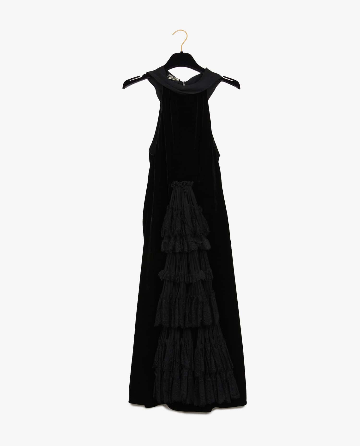 Jean Paul Gaultier — Jean Paul Gaultier velvet dress
