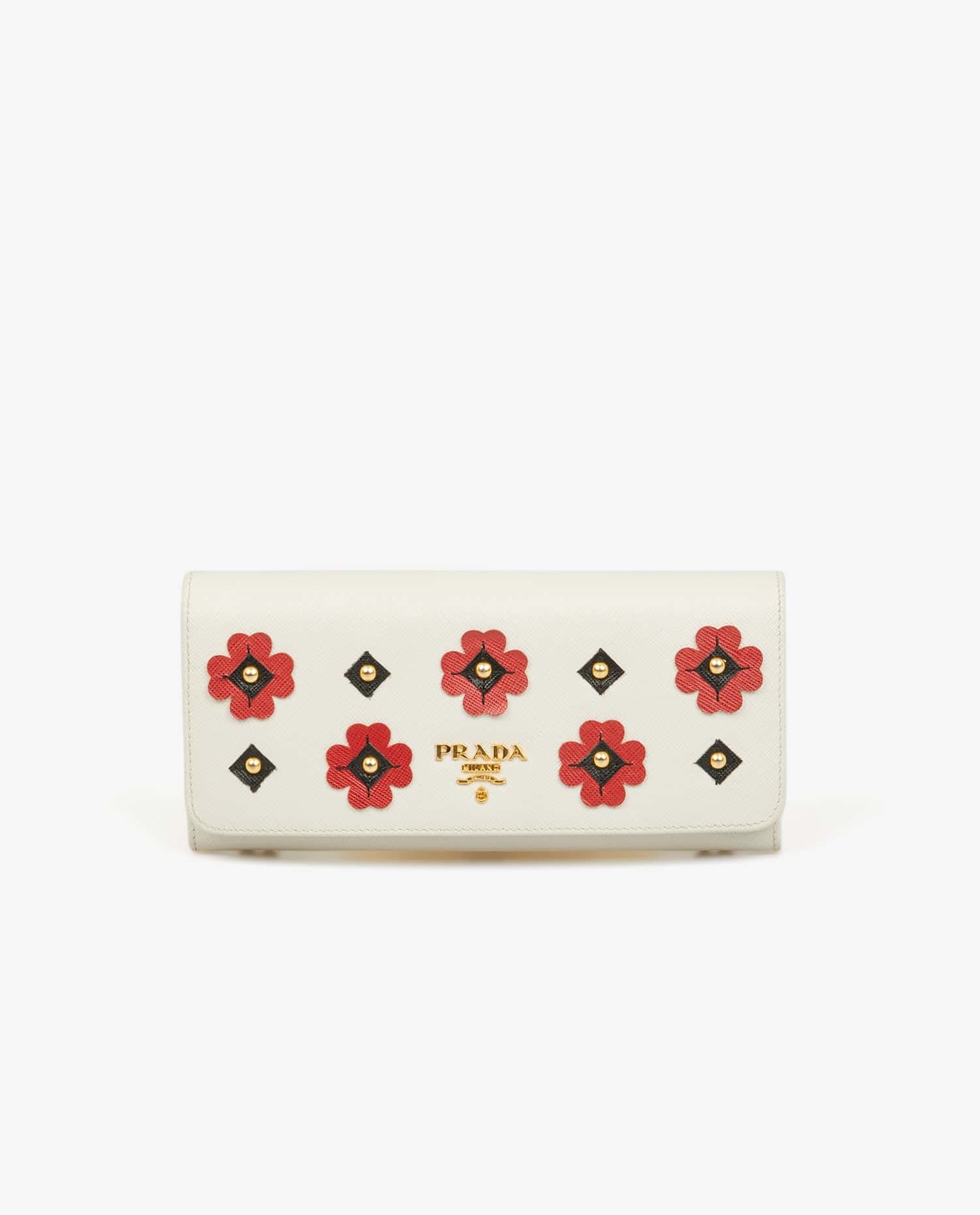 Prada — Portefeuille Prada fleurs