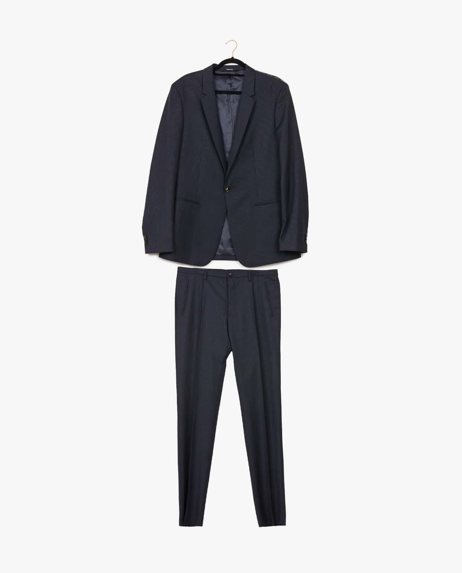 Martin Margiela — Costume Martin Margiela bleu marine