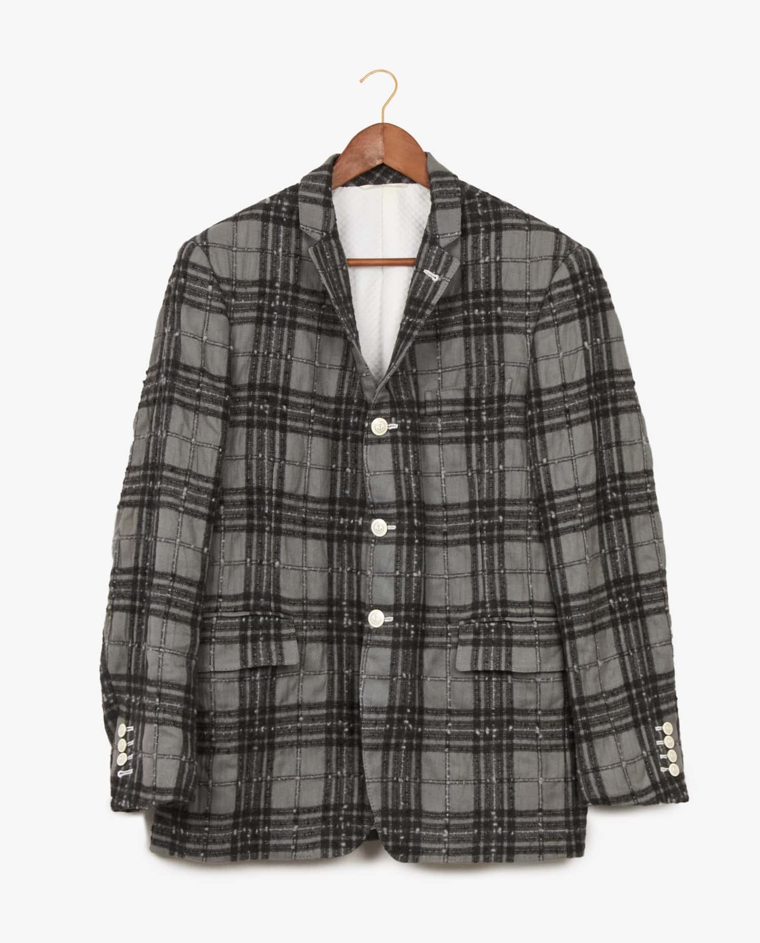 Thom Browne — Thom Browne Checkered Jacket