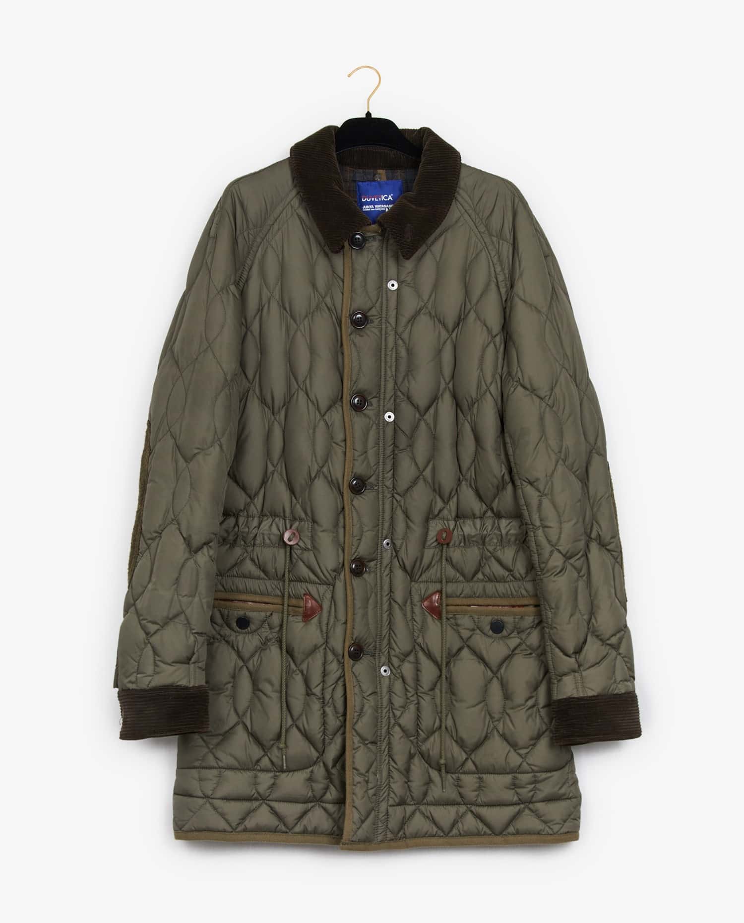 Comme des garçons — Blouson matelassé kaki Comme des garçons