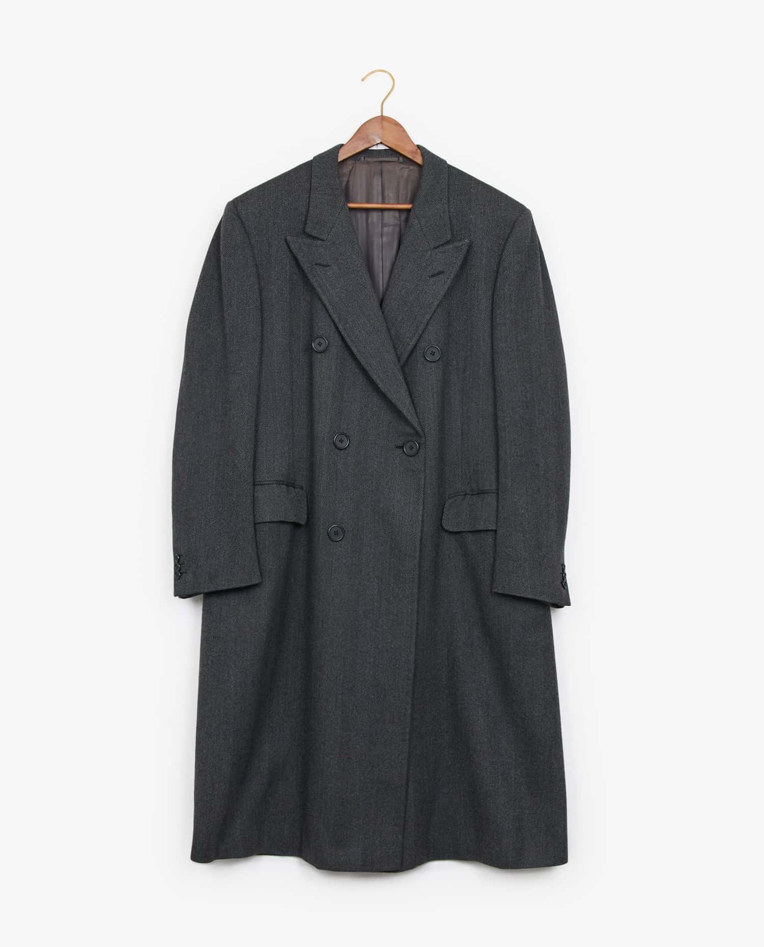 Balenciaga — Manteau laine Balenciaga