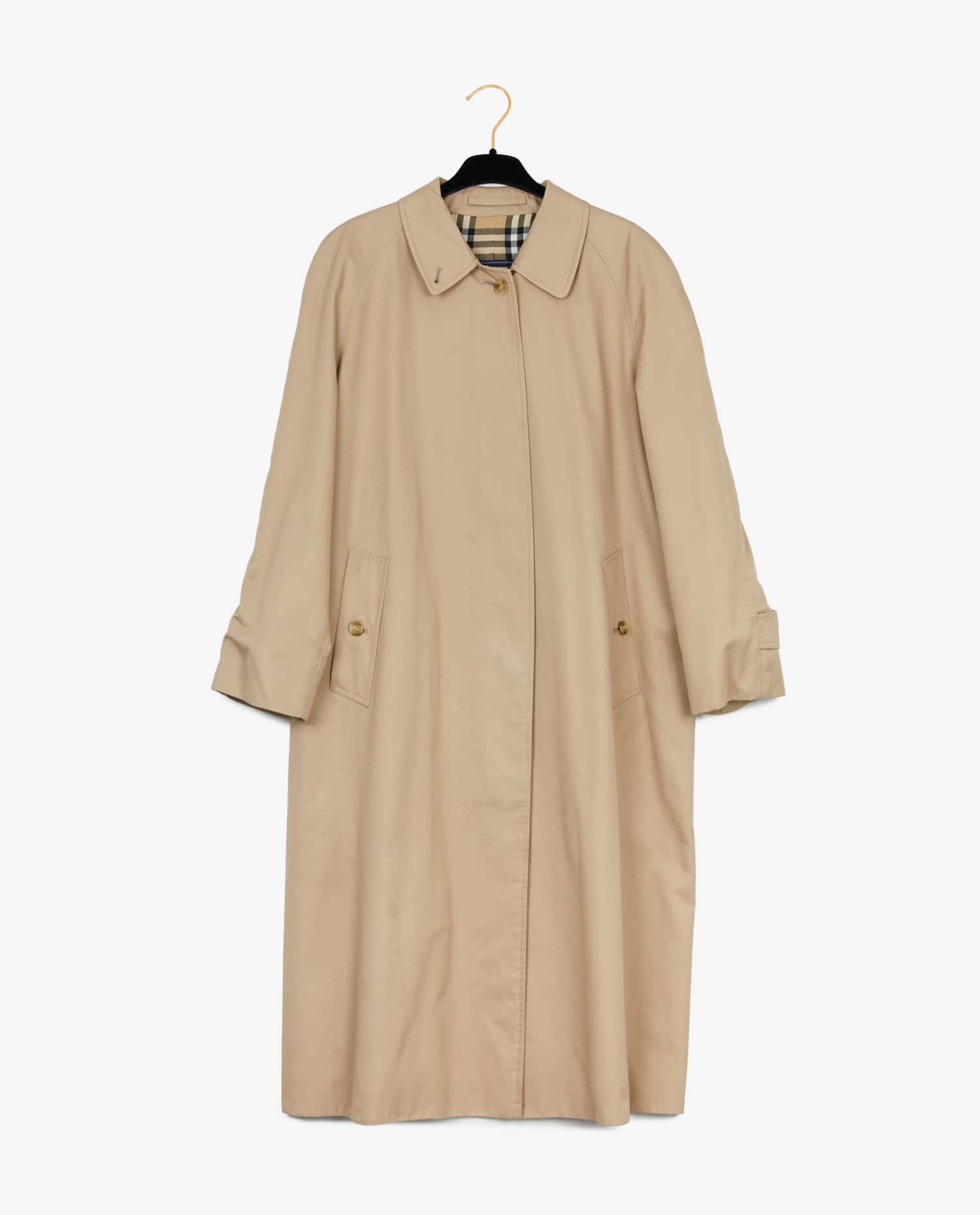 Burberry — Burberry straight cut trench coat