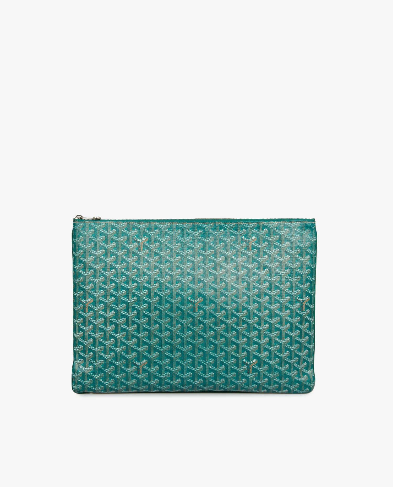Goyard — Pochette Senat Goyard verte