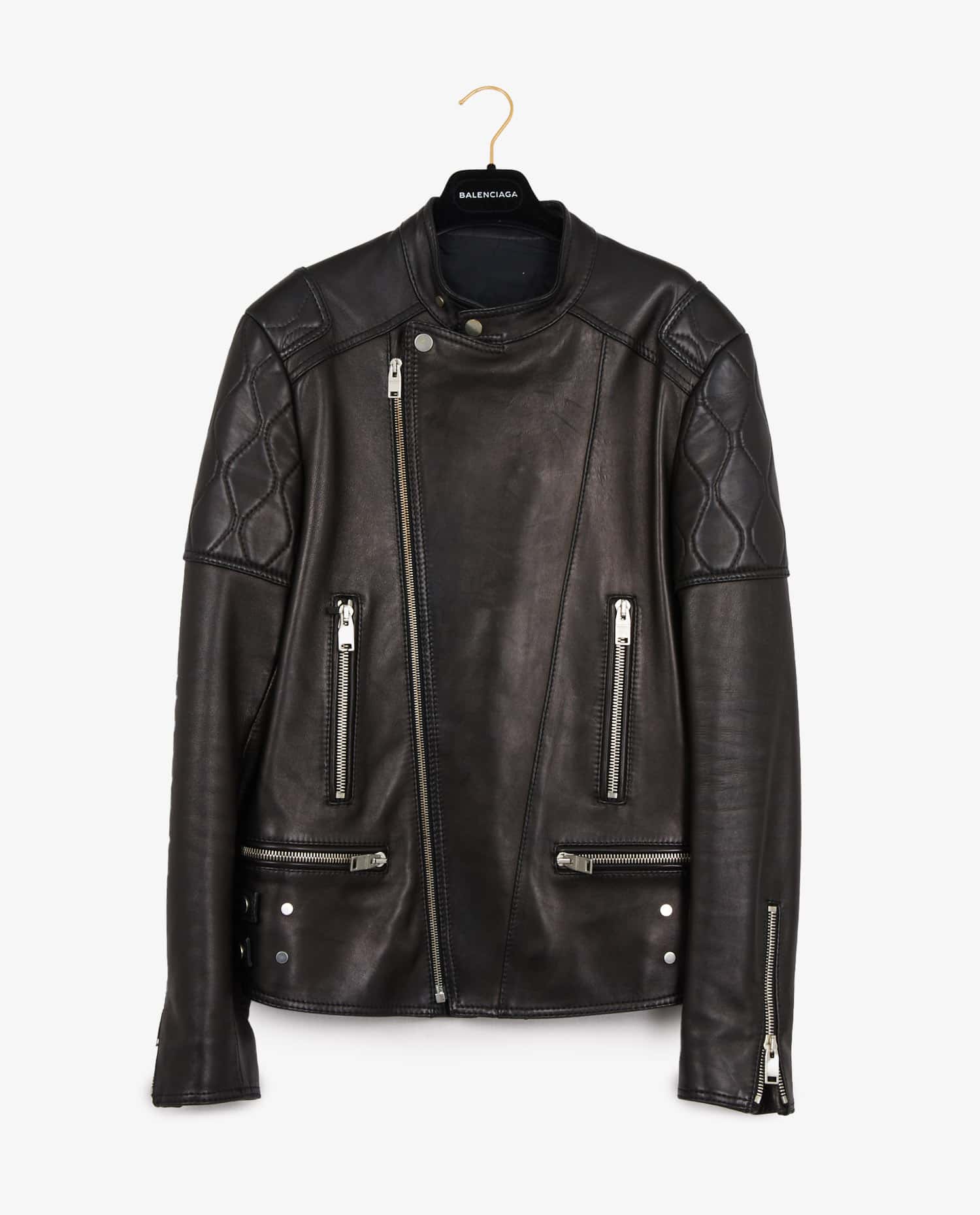 Balenciaga — Perfecto Balenciaga cuir noir