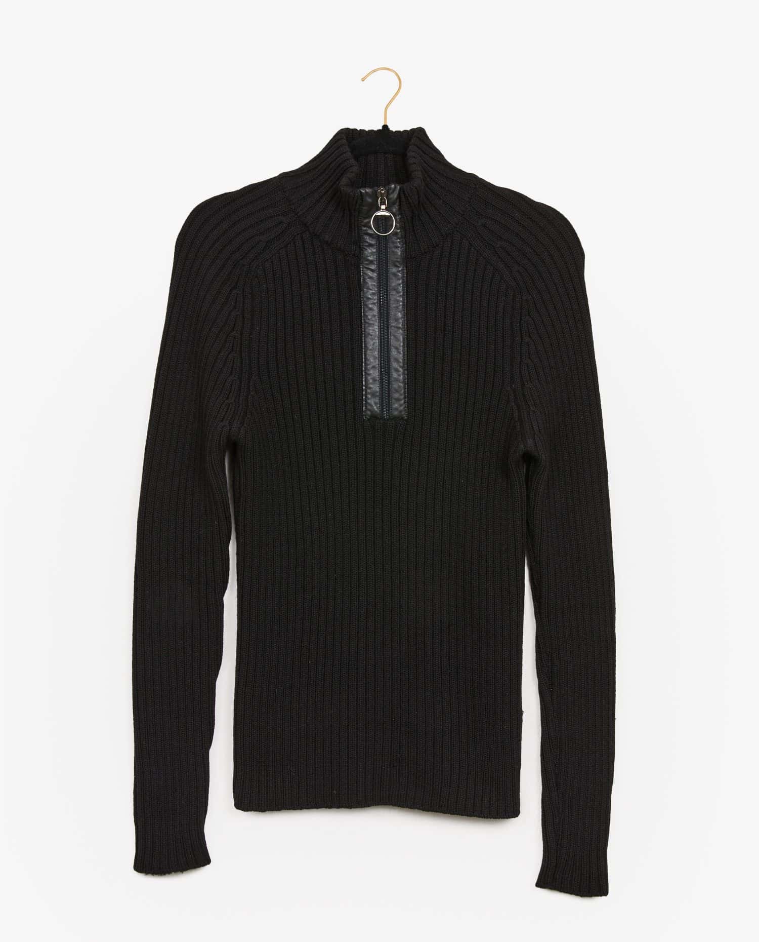 Prada — Prada black wool sweater