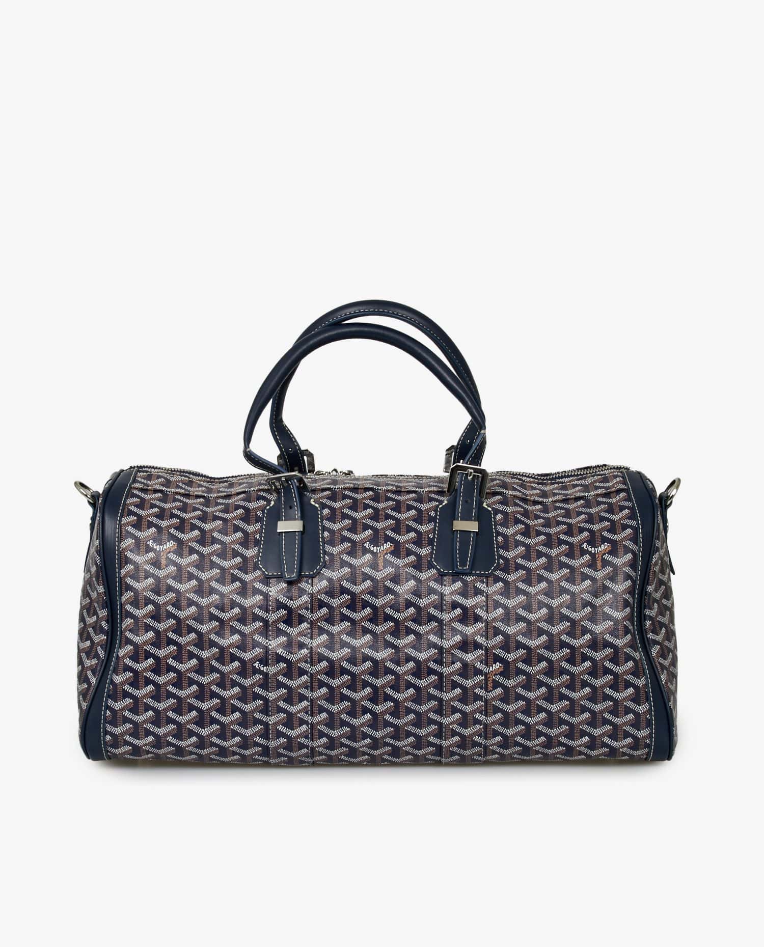 Goyard — Sac de voyage Boston 45 Goyard bleu